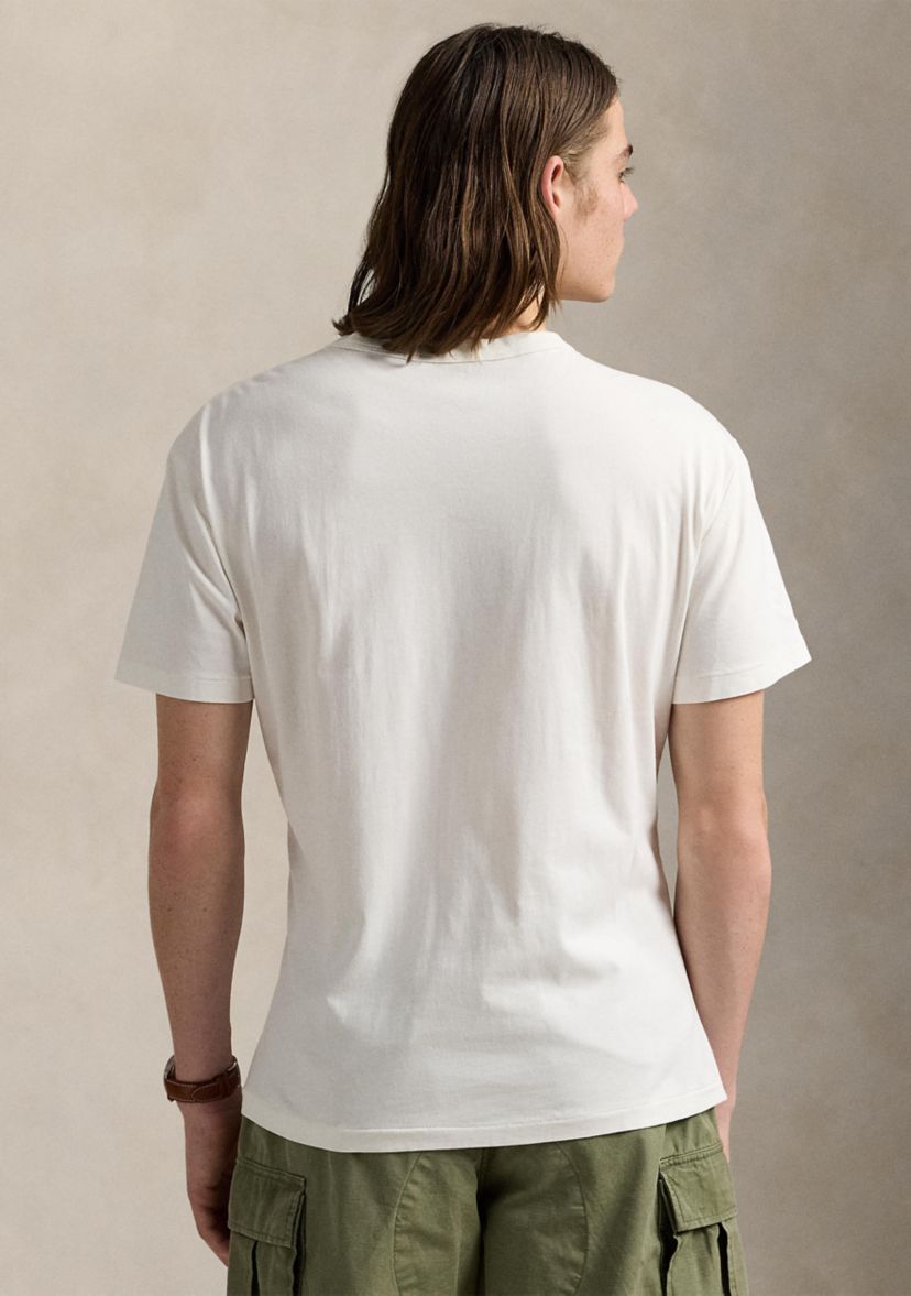 Classic Fit Madras Logo Jersey T-Shirt