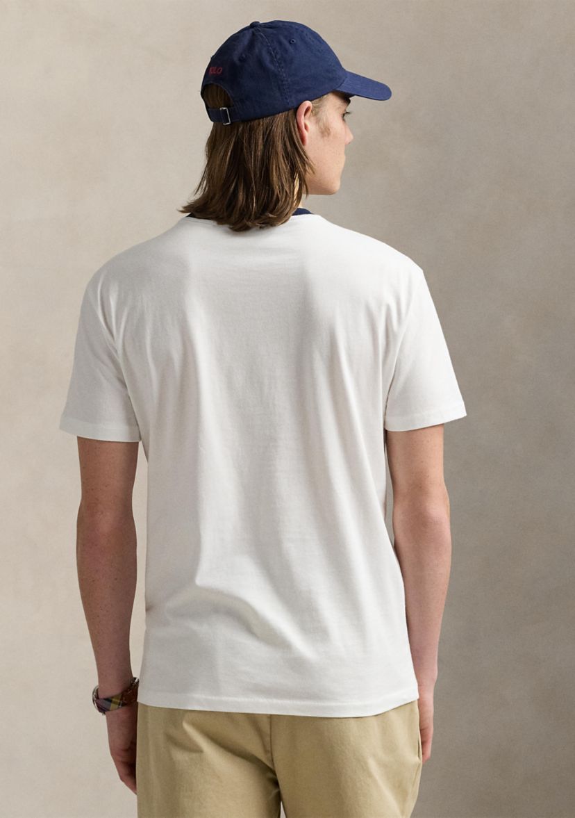 Classic Fit Letterman-Logo T-Shirt
