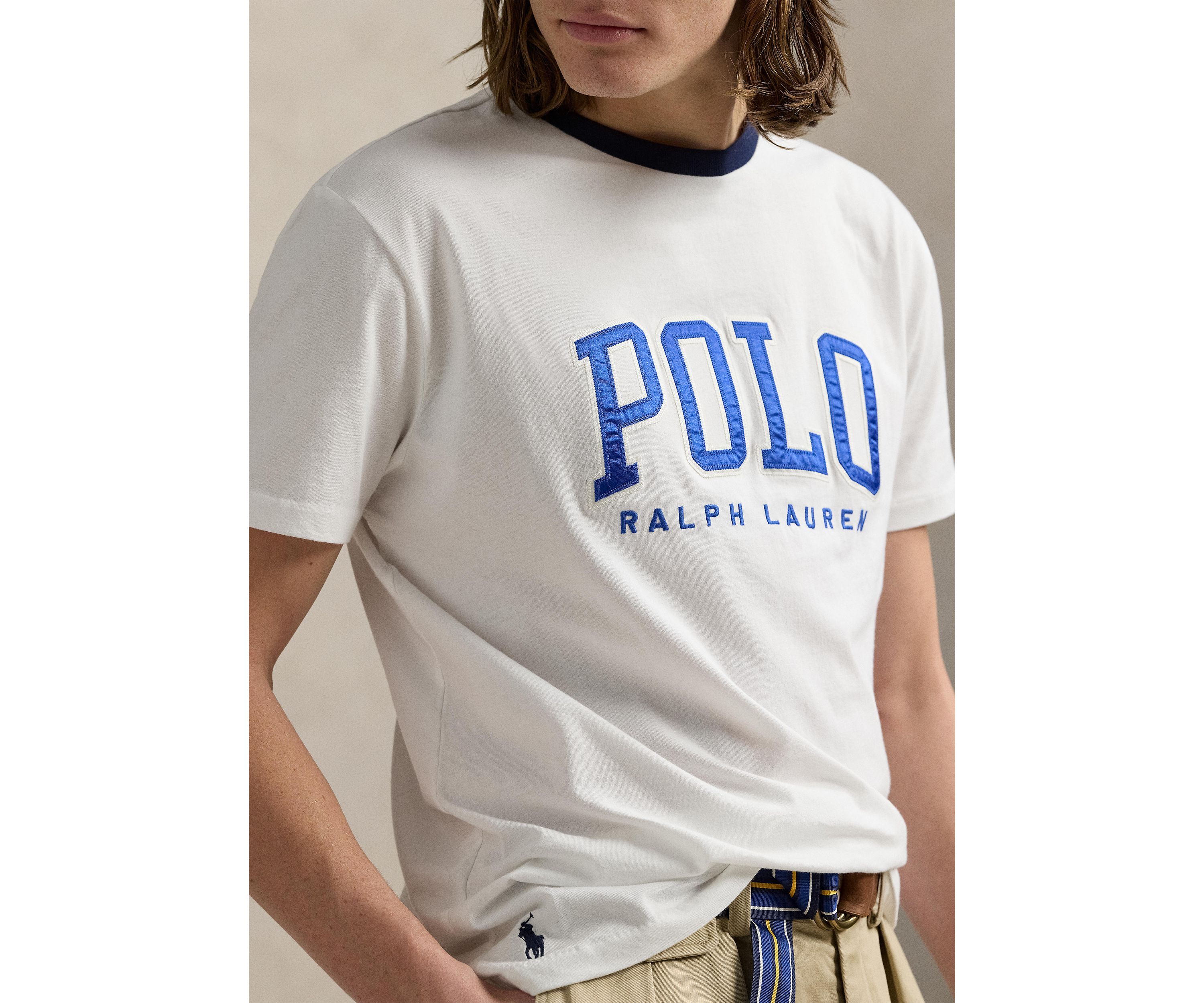 Classic Fit Letterman-Logo T-Shirt