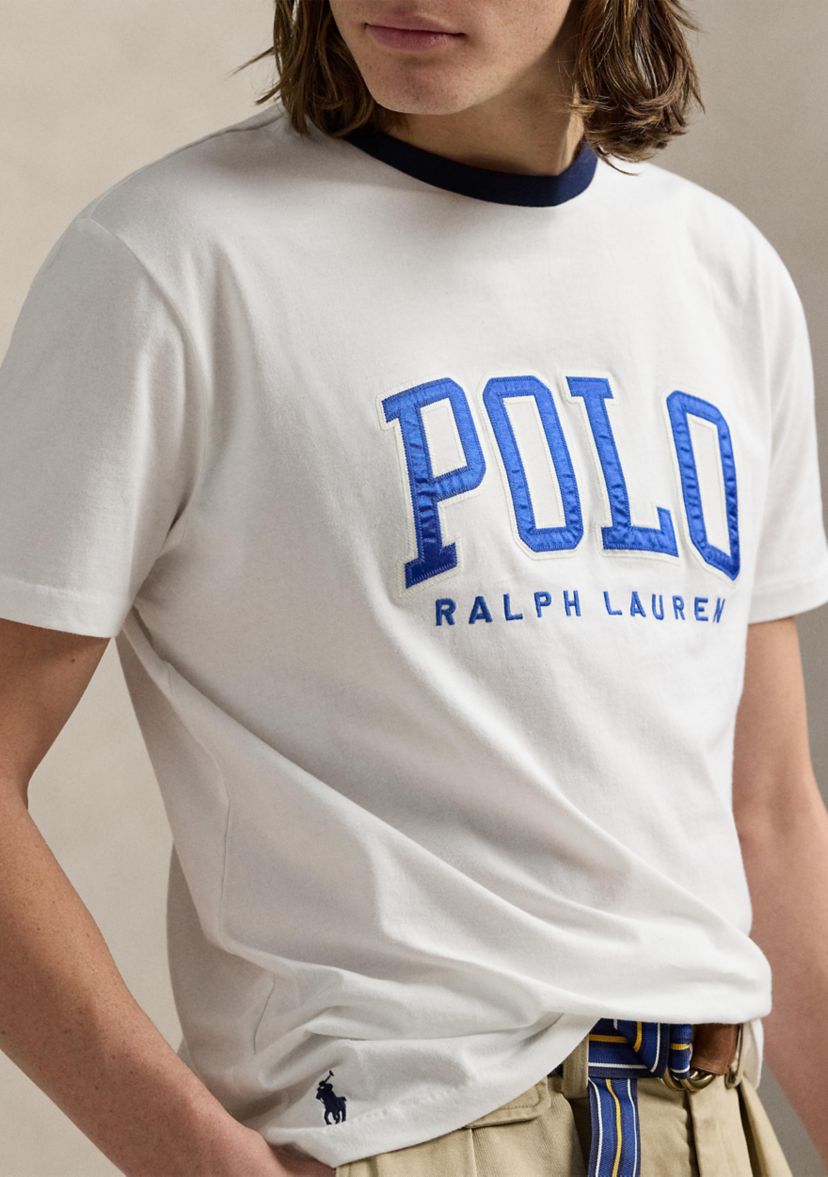 Classic Fit Letterman-Logo T-Shirt