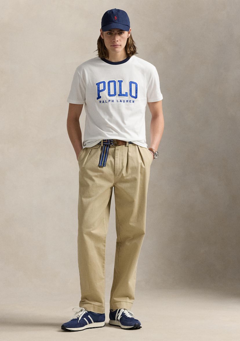 Classic Fit Letterman-Logo T-Shirt