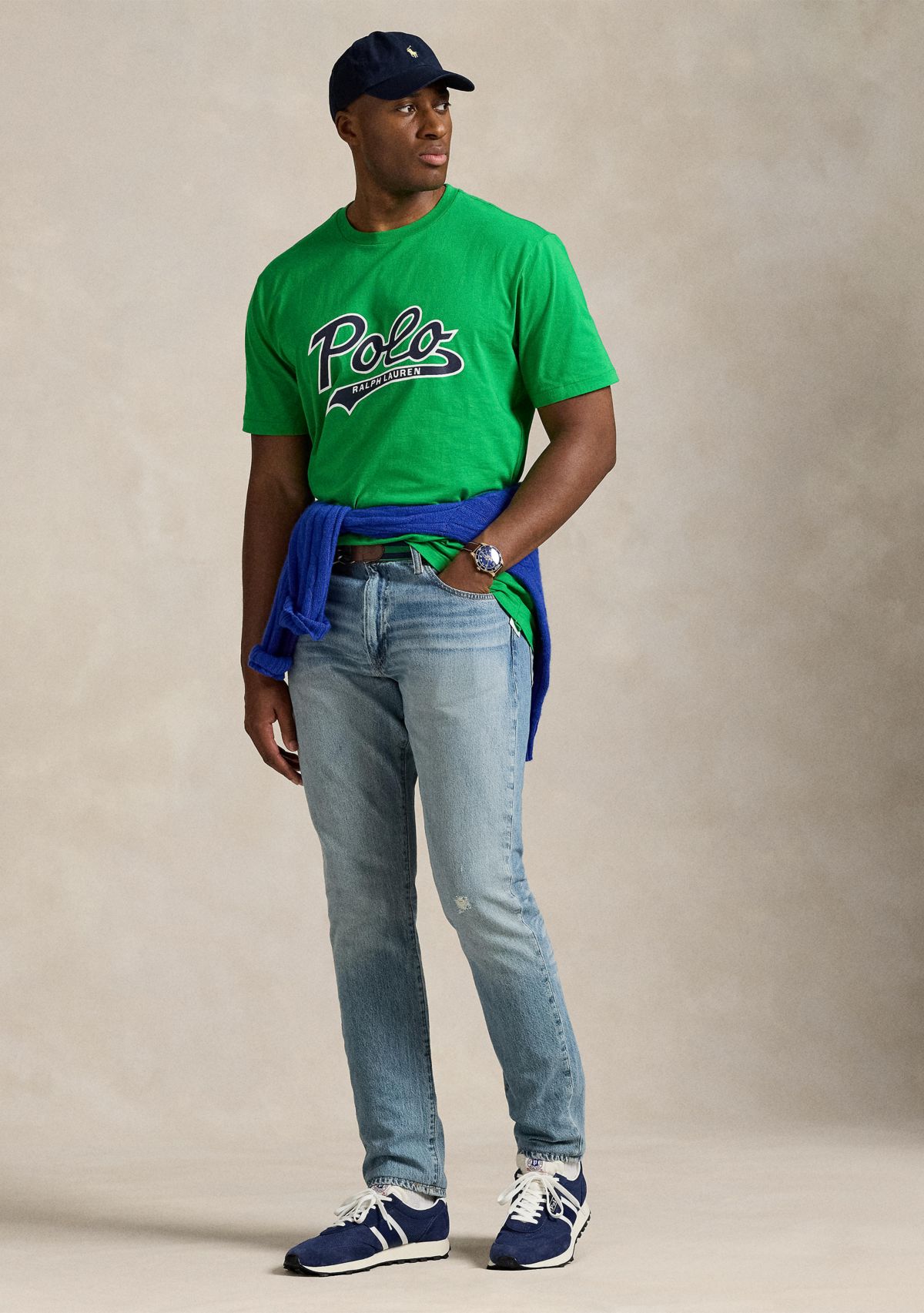 Big & Tall Jersey Graphic Short Sleeve T-Shirt