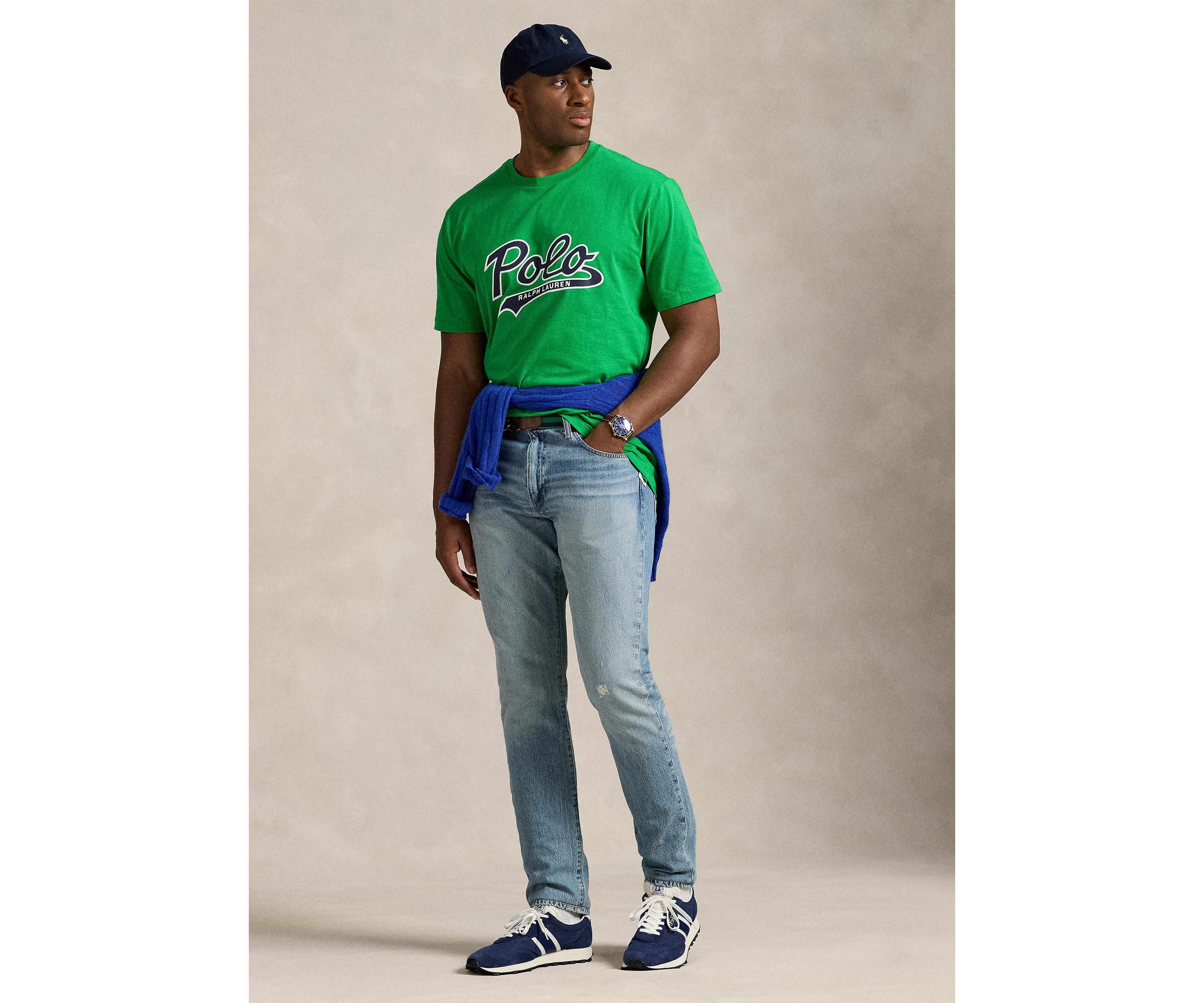 Big & Tall Jersey Graphic Short Sleeve T-Shirt