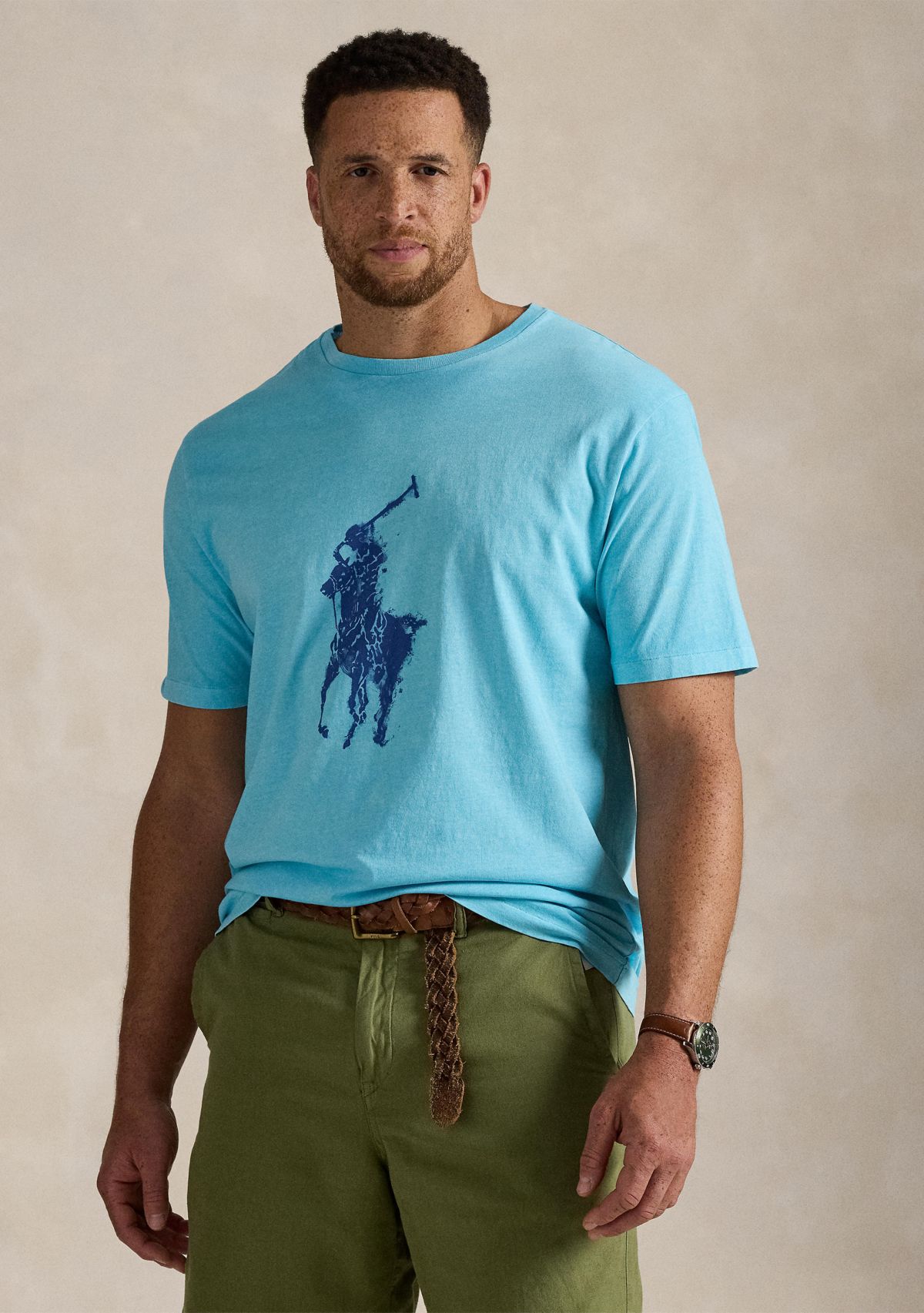 Big & Tall Big Pony Jersey T-Shirt