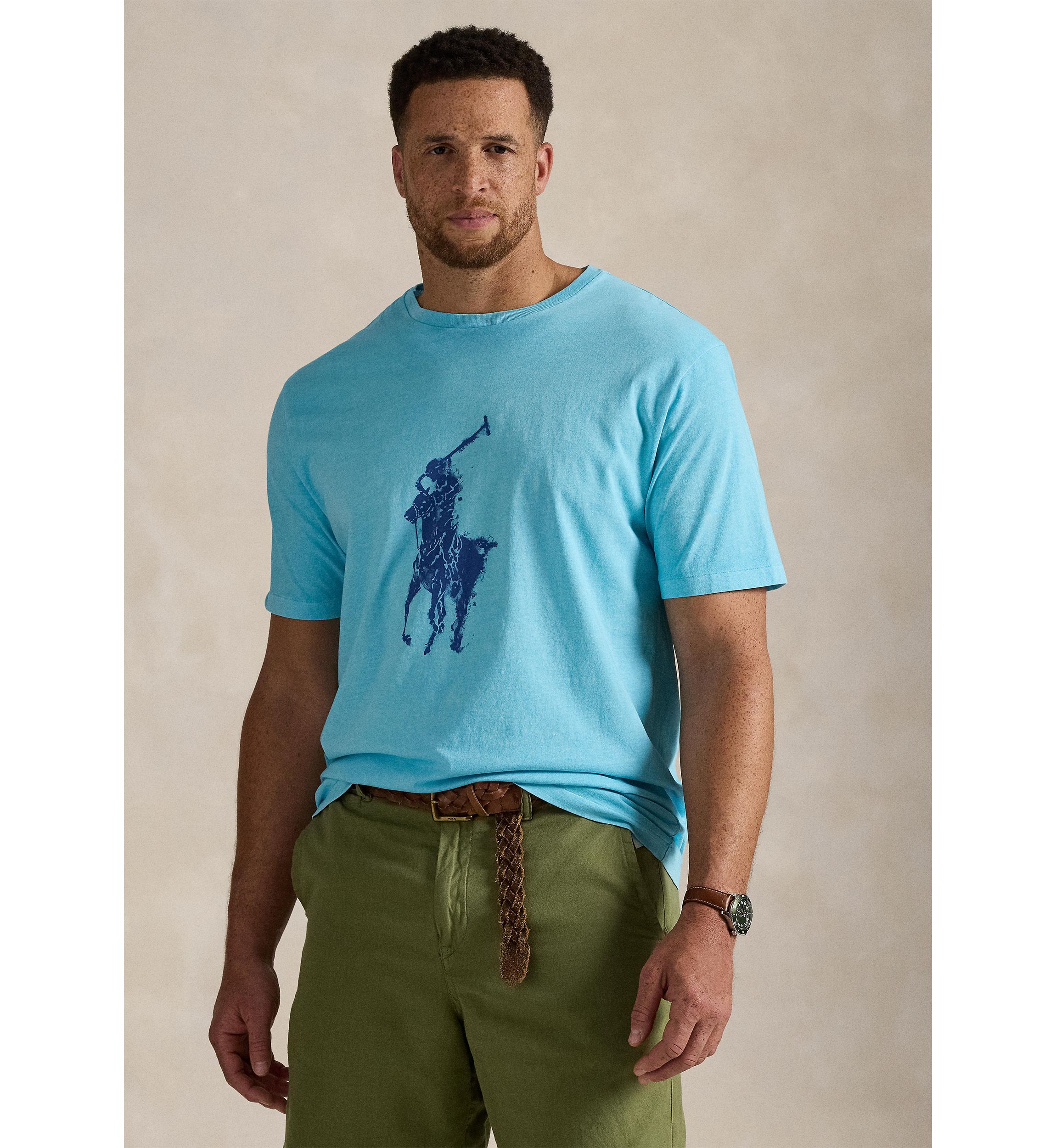 Big & Tall Big Pony Jersey T-Shirt