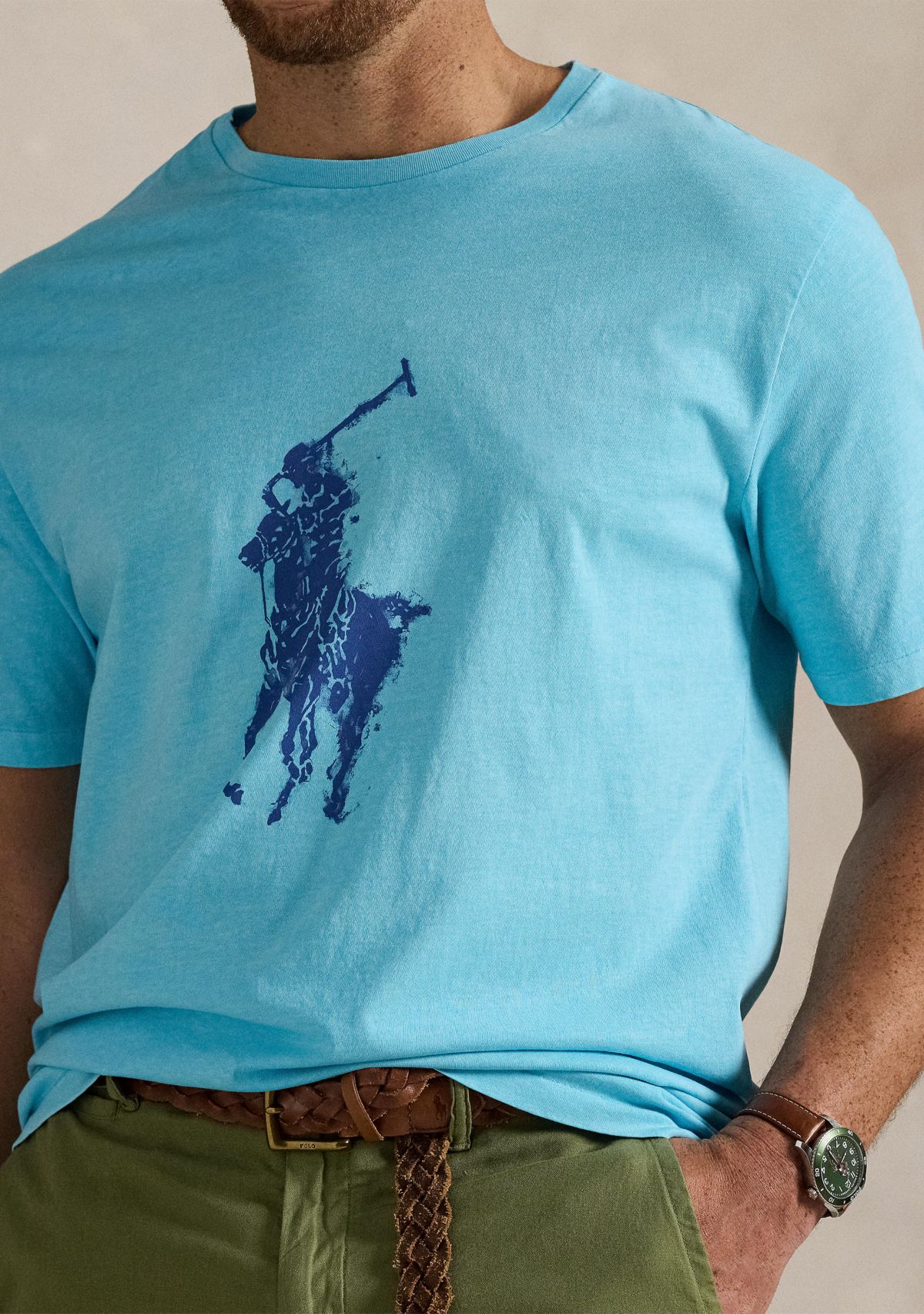 Big & Tall Big Pony Jersey T-Shirt