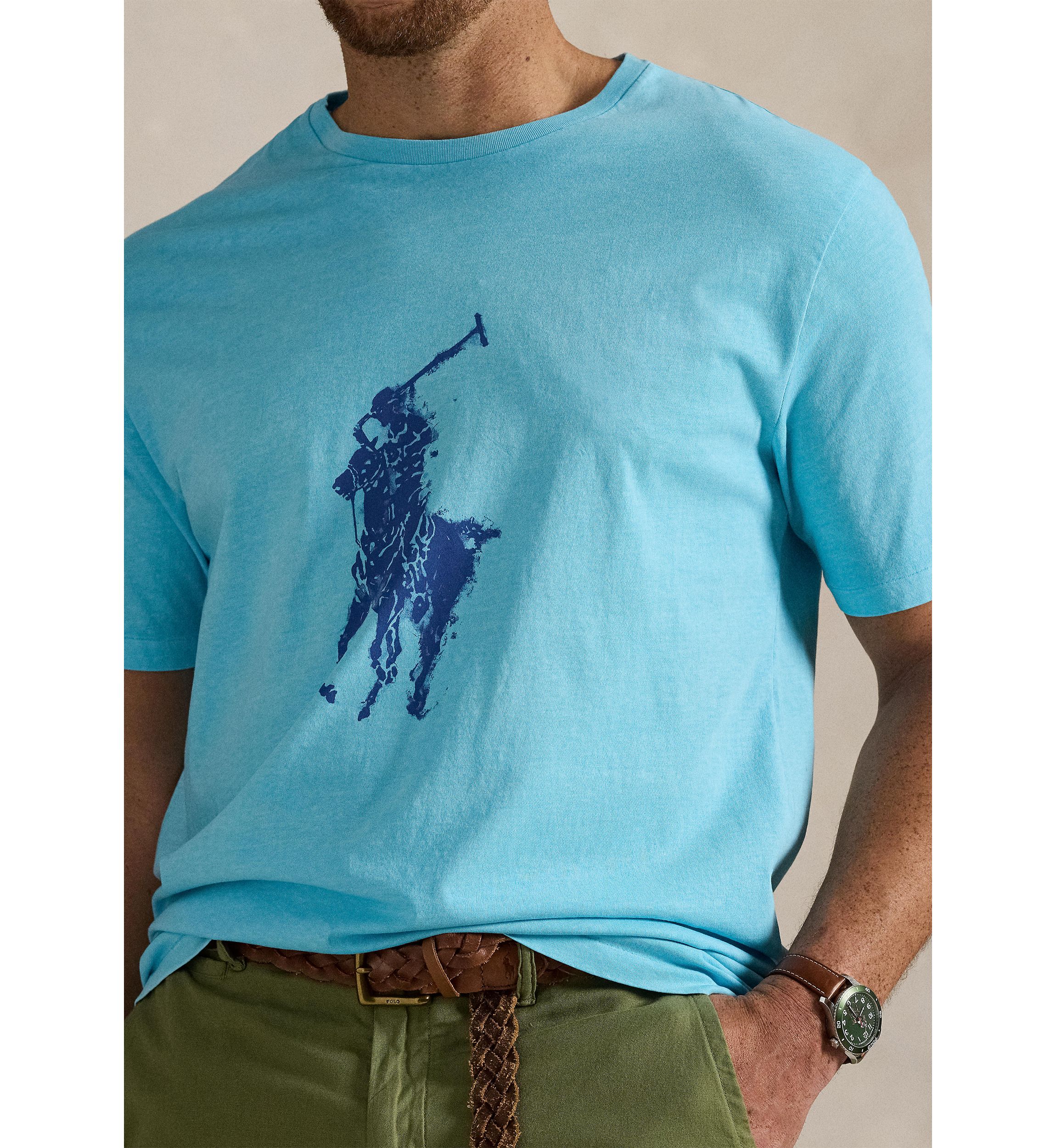 Big & Tall Big Pony Jersey T-Shirt