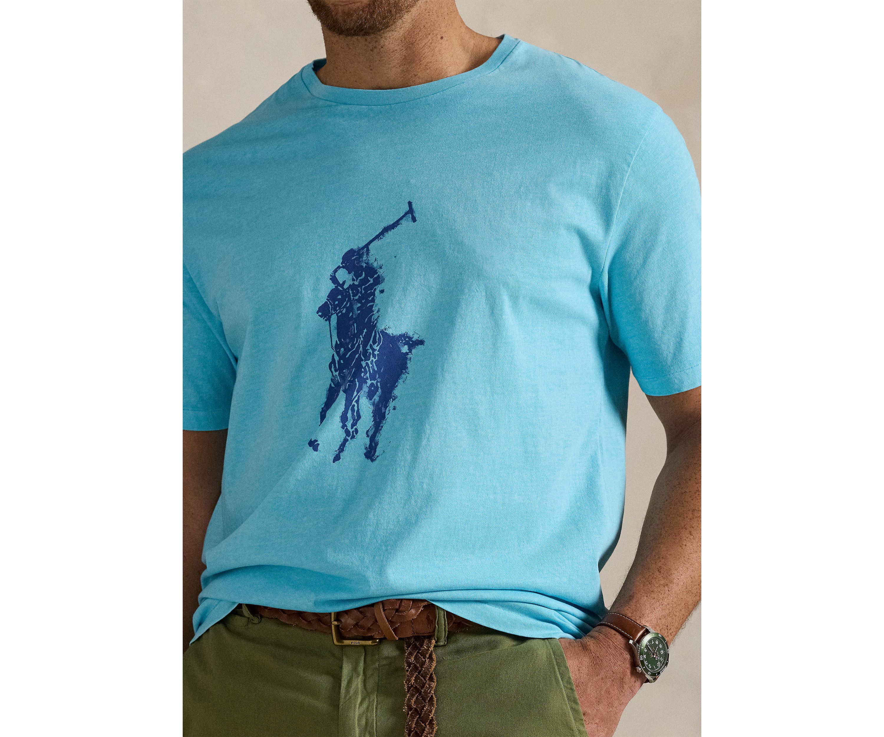 Big & Tall Big Pony Jersey T-Shirt