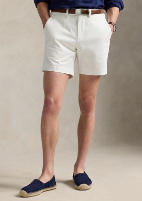 Polo Ralph Lauren Men's Stretch Chino Shorts, White, 40