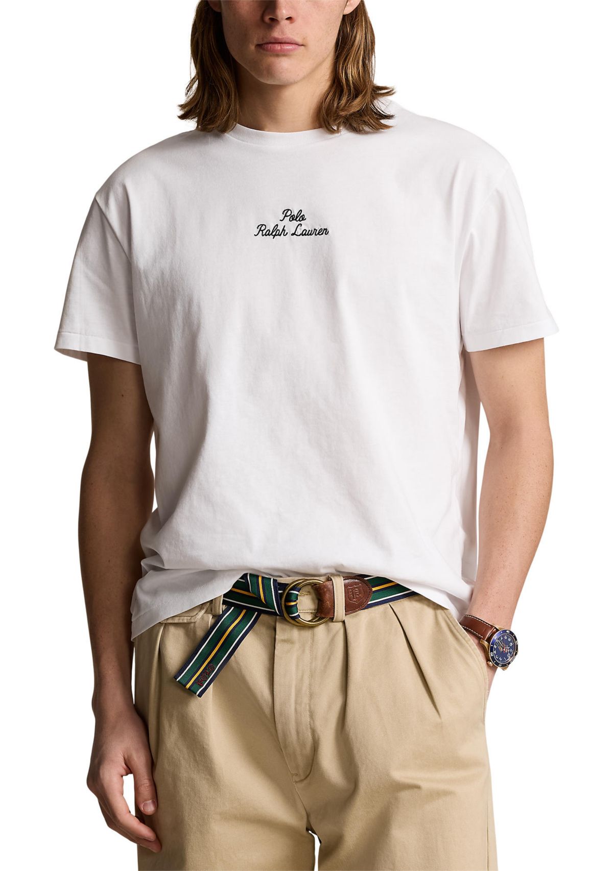 Classic Fit Logo Jersey T-Shirt