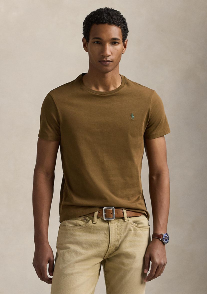 Classic Fit Jersey Crew Neck T-Shirt
