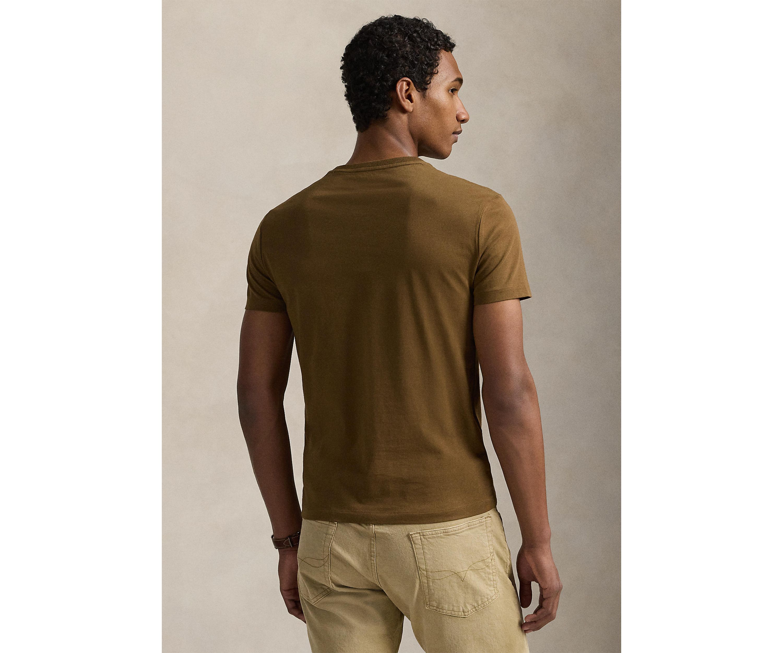 Classic Fit Jersey Crew Neck T-Shirt