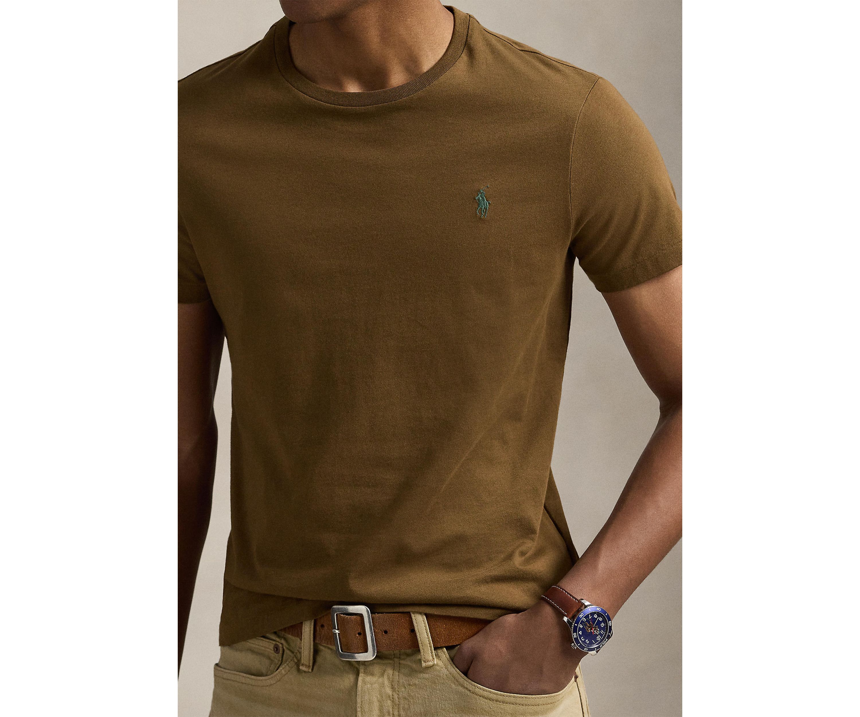 Classic Fit Jersey Crew Neck T-Shirt
