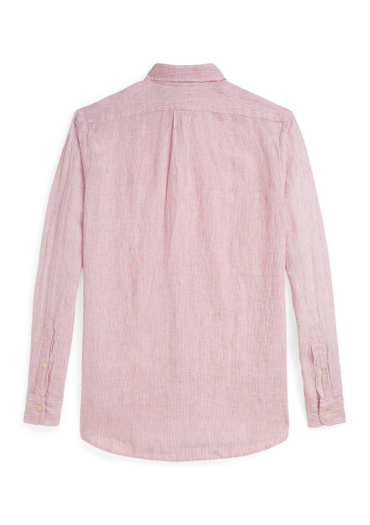 Classic Fit Striped Linen Shirt