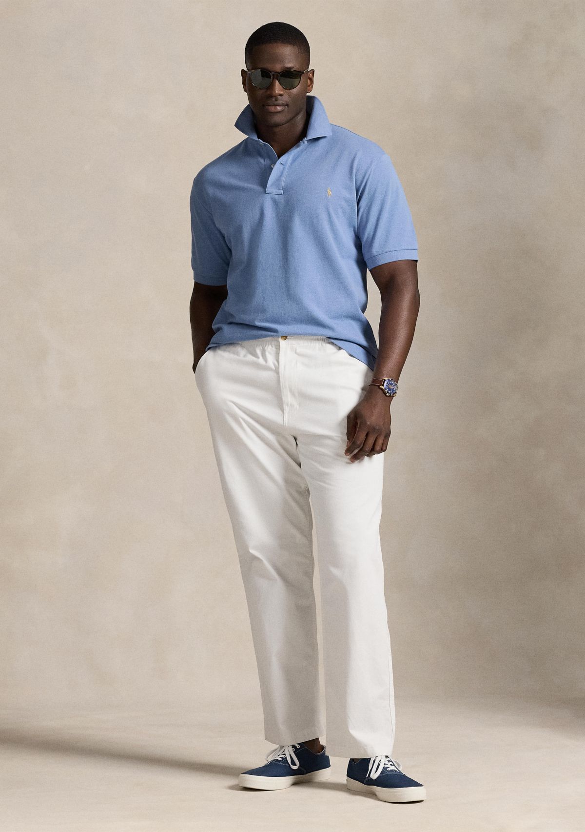 Big & Tall The Iconic Mesh Polo Shirt