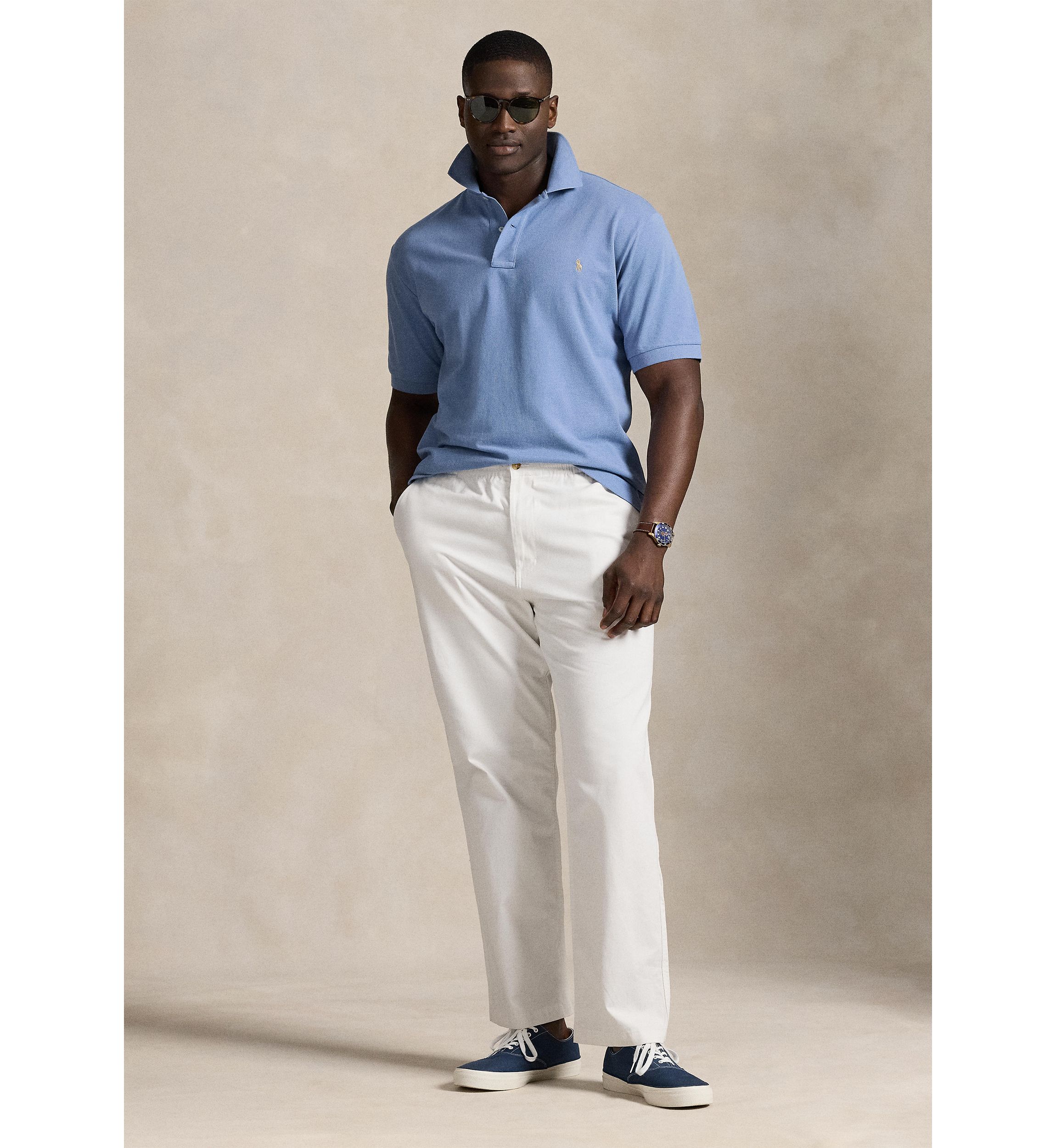 Big & Tall The Iconic Mesh Polo Shirt