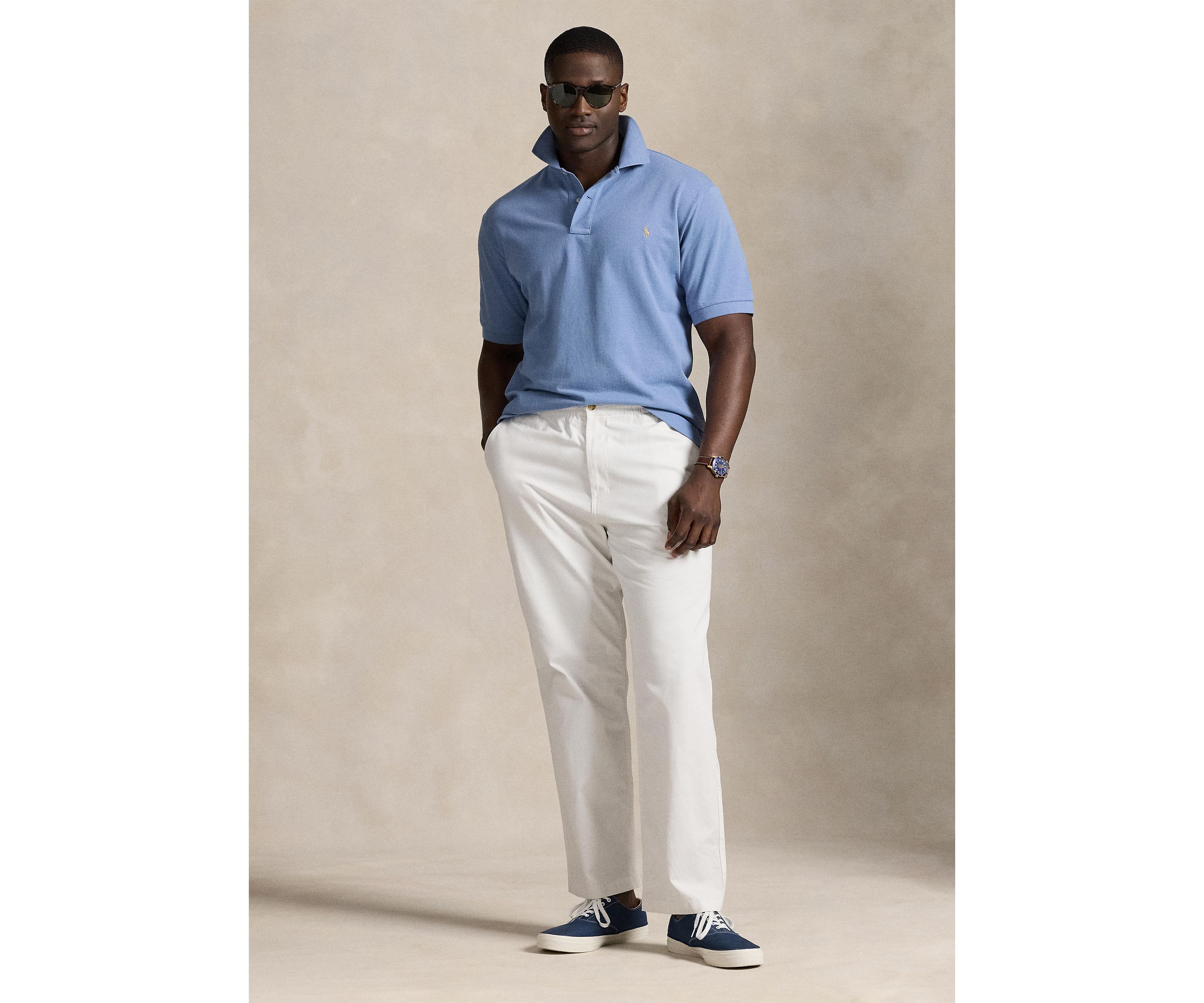 Big & Tall The Iconic Mesh Polo Shirt