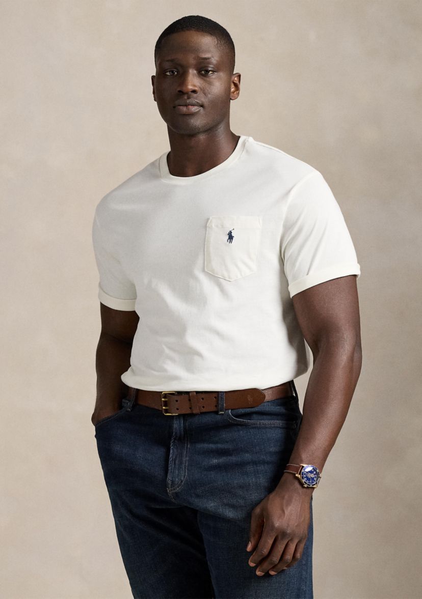 Big & Tall Jersey Pocket T-Shirt