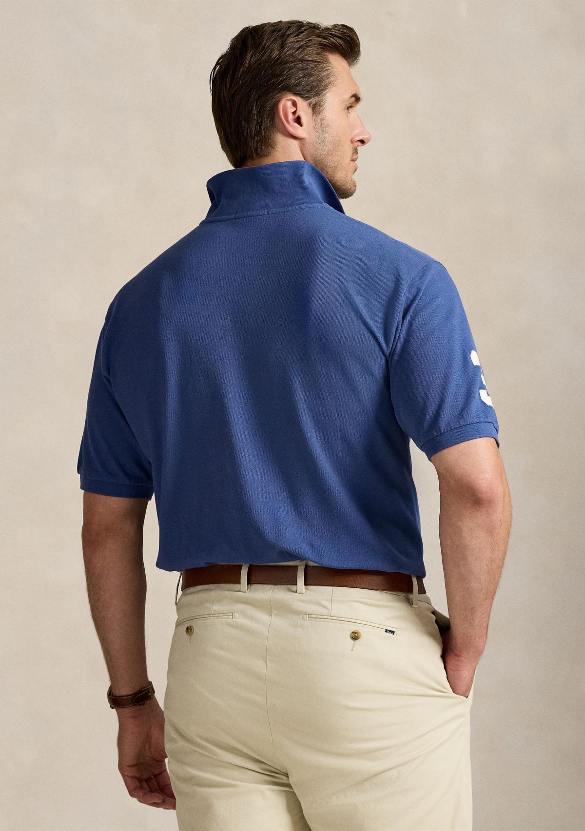 Big & Tall Big Pony Mesh Polo Shirt