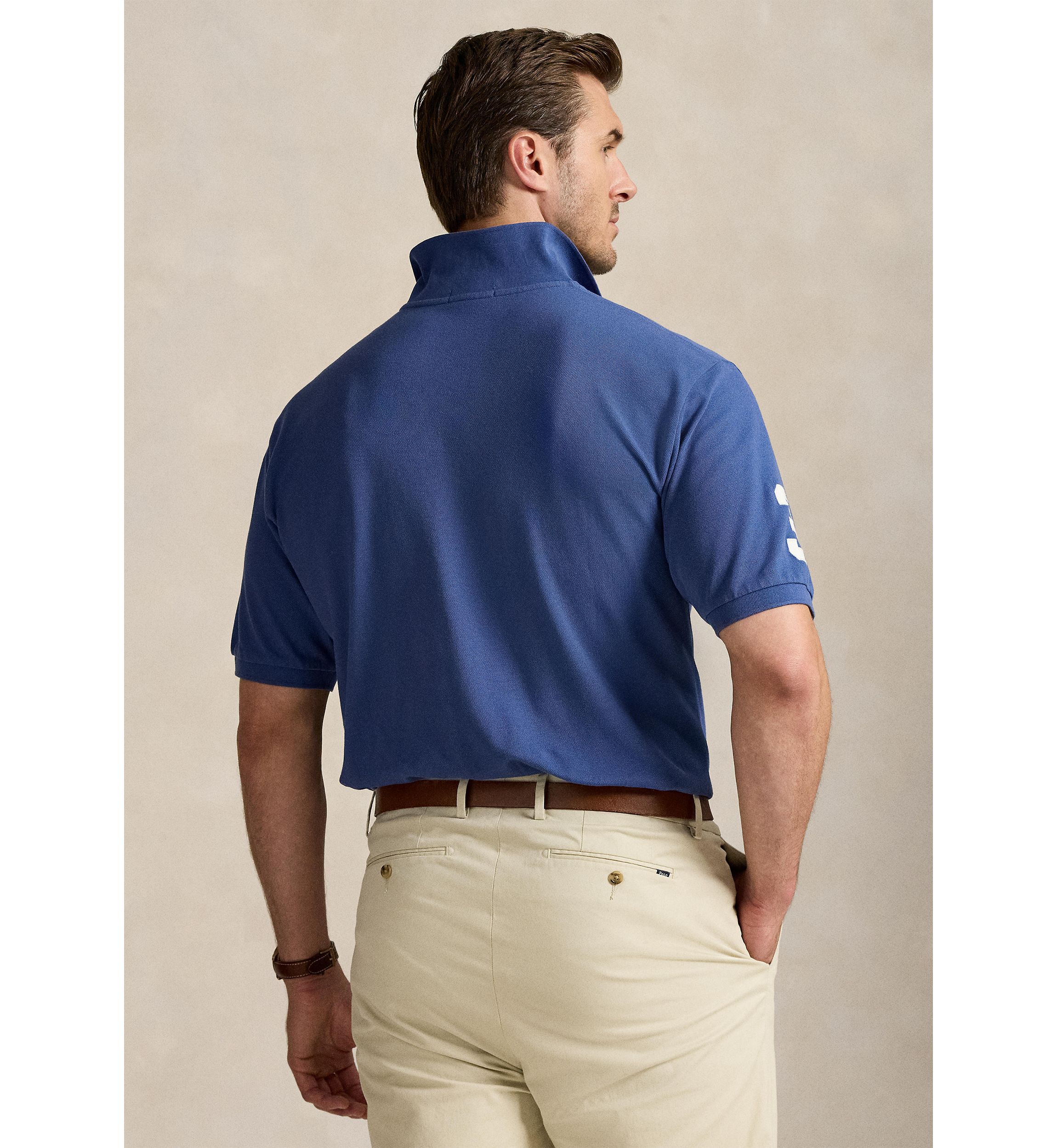 Big & Tall Big Pony Mesh Polo Shirt