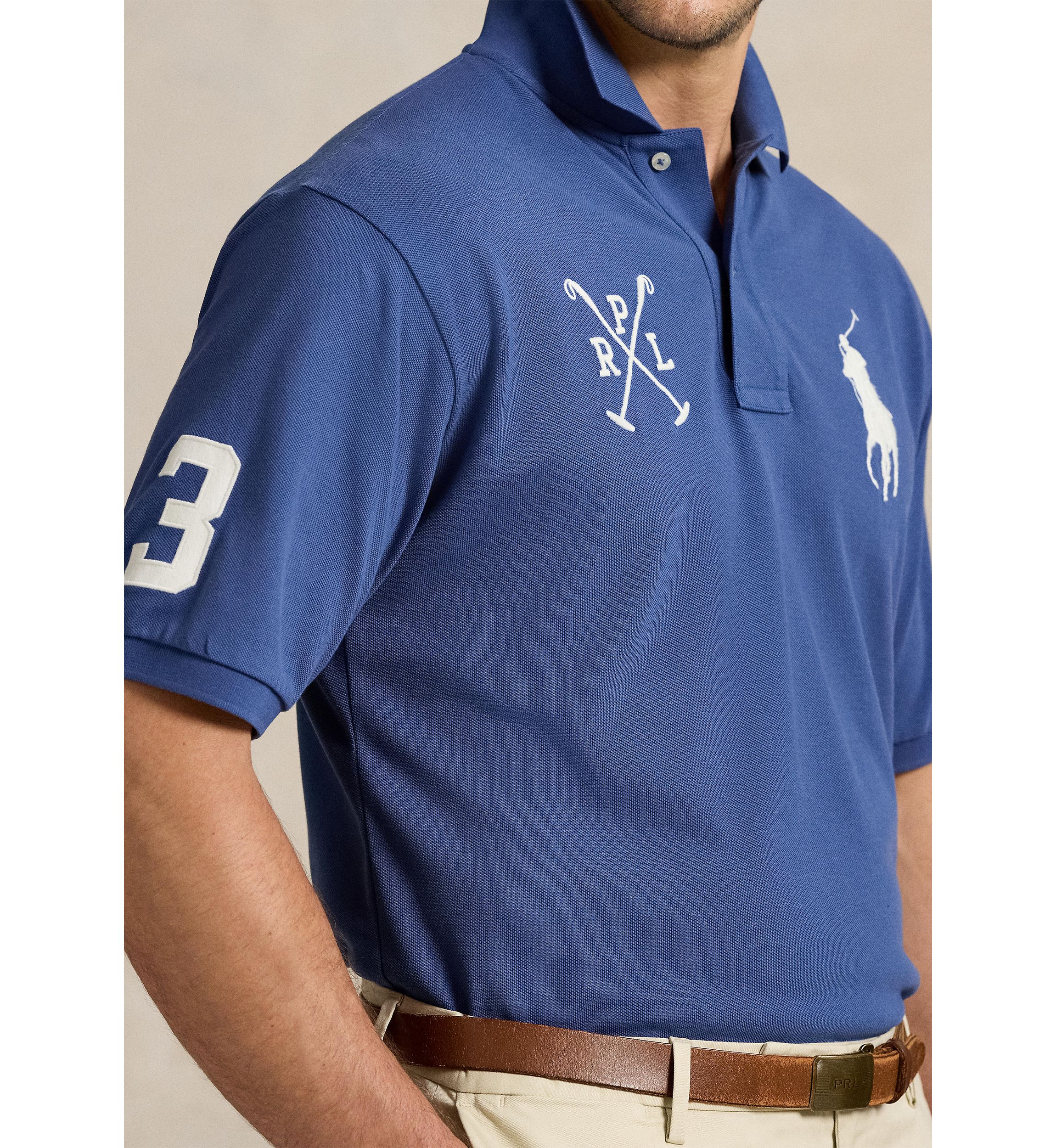 Big & Tall Big Pony Mesh Polo Shirt
