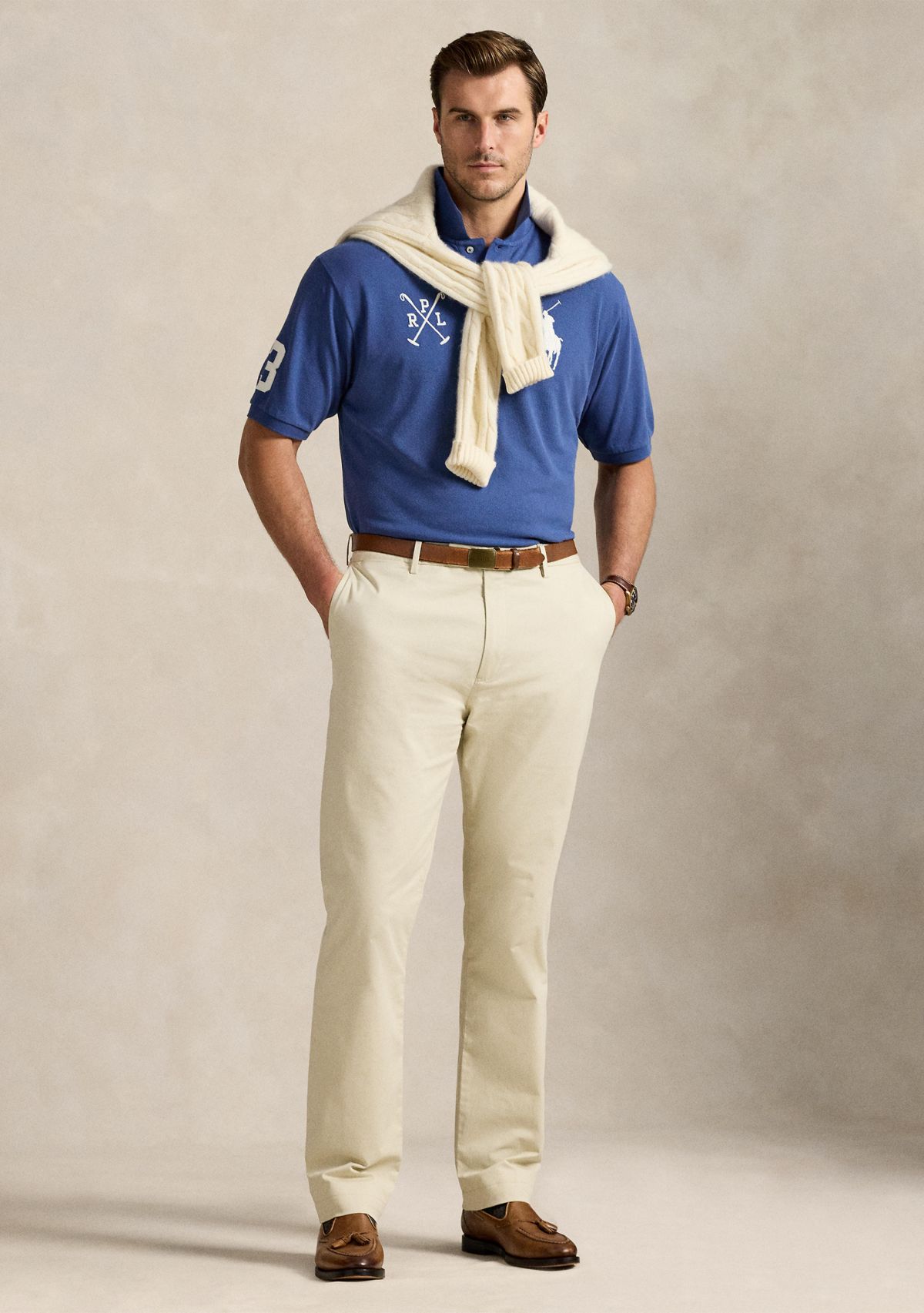 Big & Tall Big Pony Mesh Polo Shirt