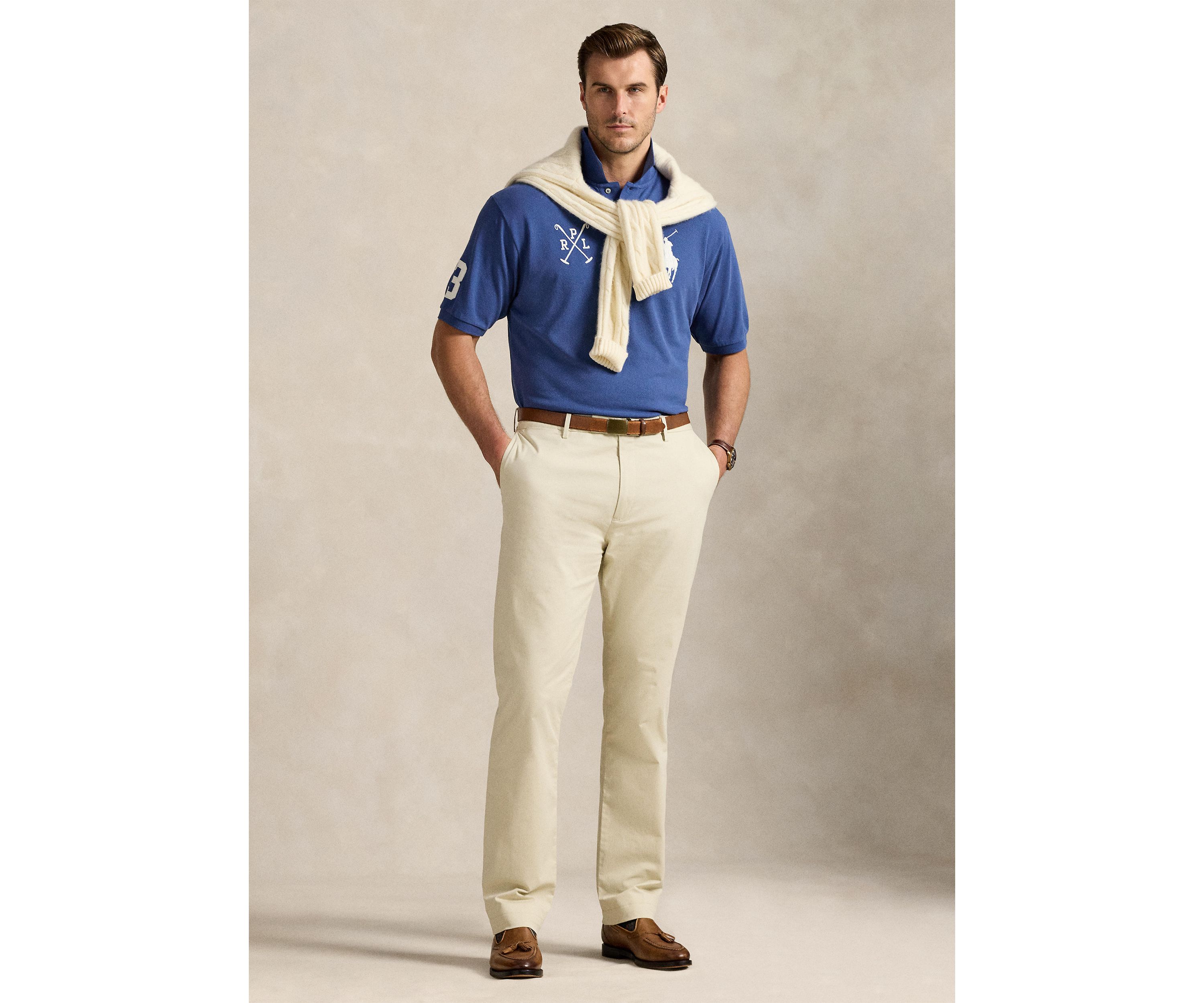 Big & Tall Big Pony Mesh Polo Shirt