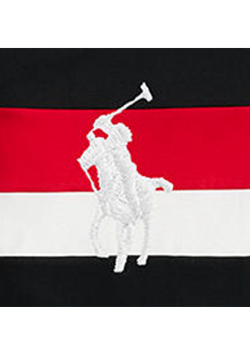 Big & Tall Striped Soft Cotton Polo Shirt