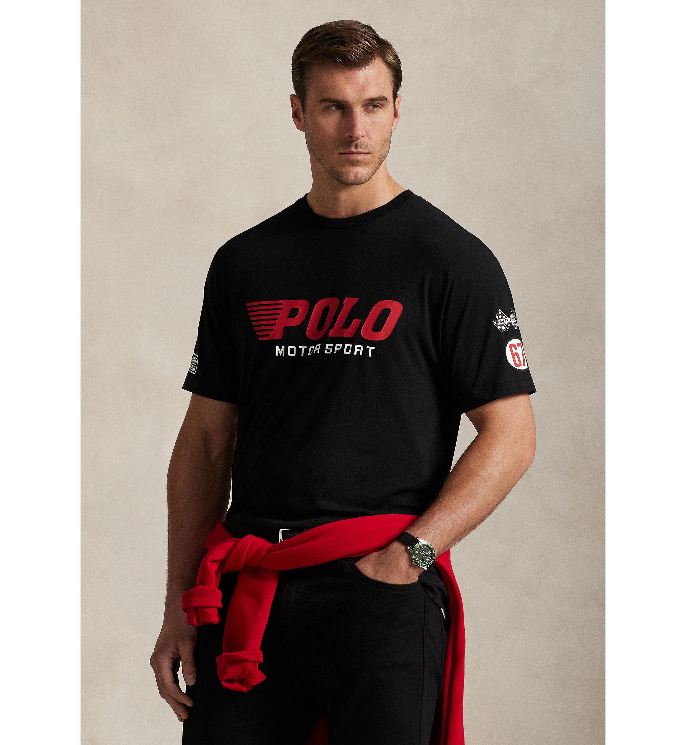 Big & Tall Jersey Graphic T-Shirt