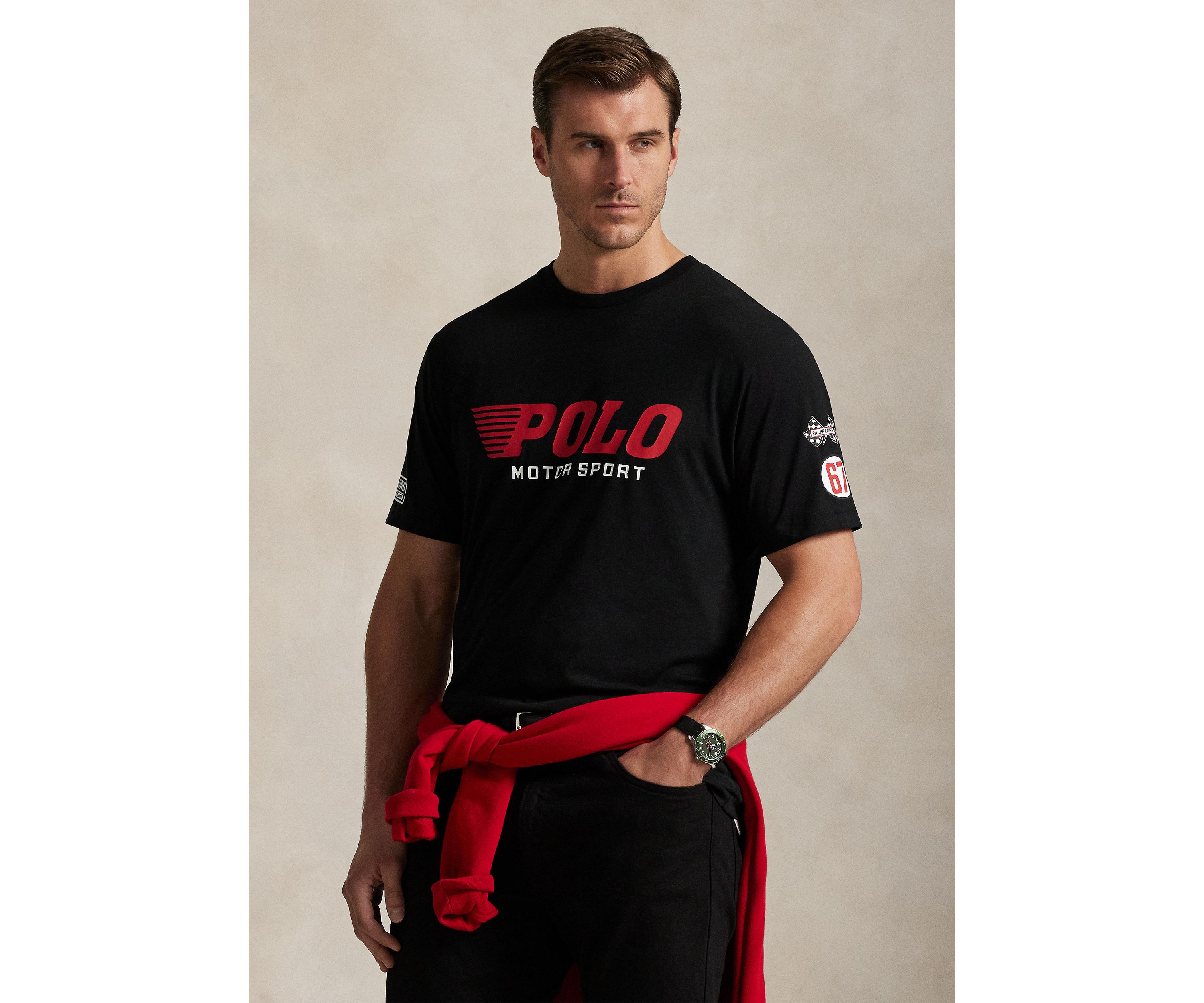 Big & Tall Jersey Graphic T-Shirt