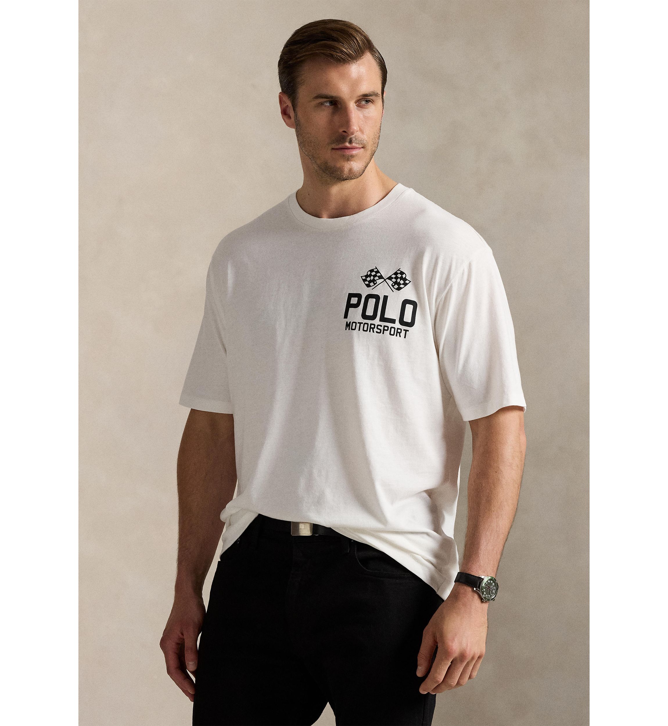 Big & Tall Slub Jersey Graphic T-Shirt