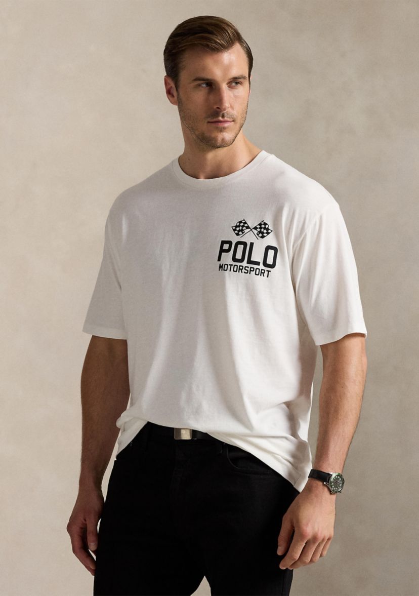 Big & Tall Slub Jersey Graphic T-Shirt