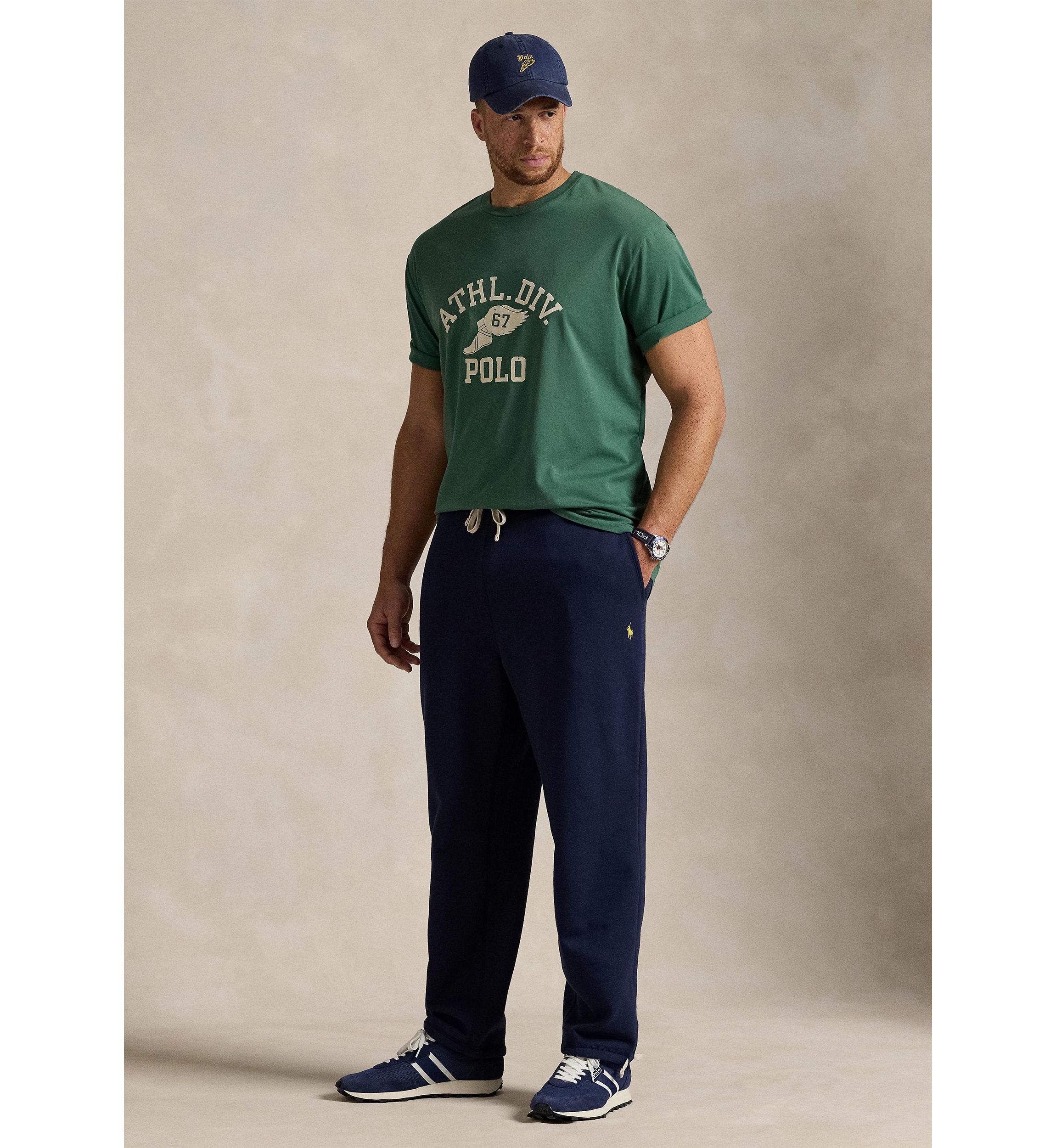 Big & Tall Jersey Graphic T-Shirt