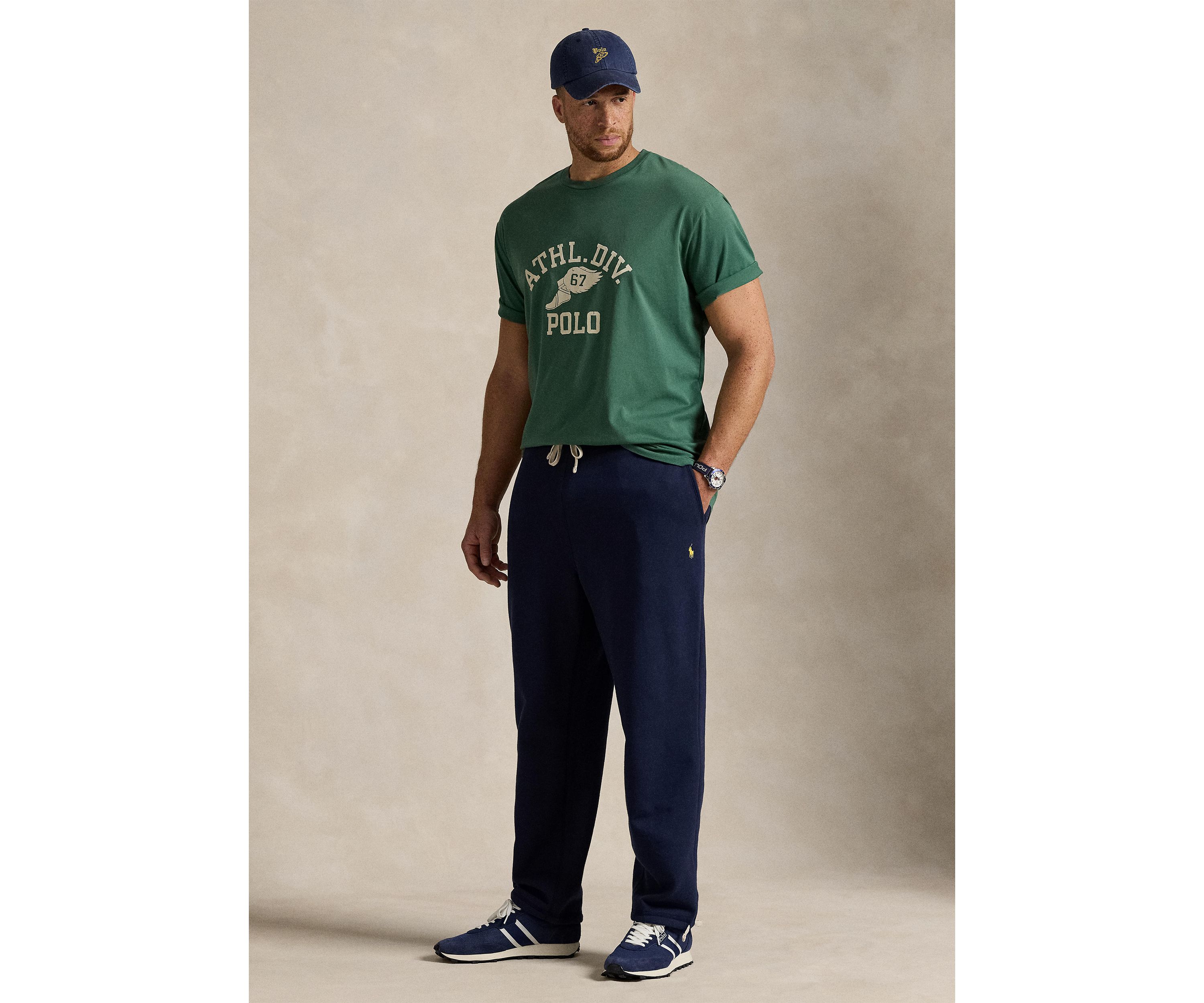 Big & Tall Jersey Graphic T-Shirt