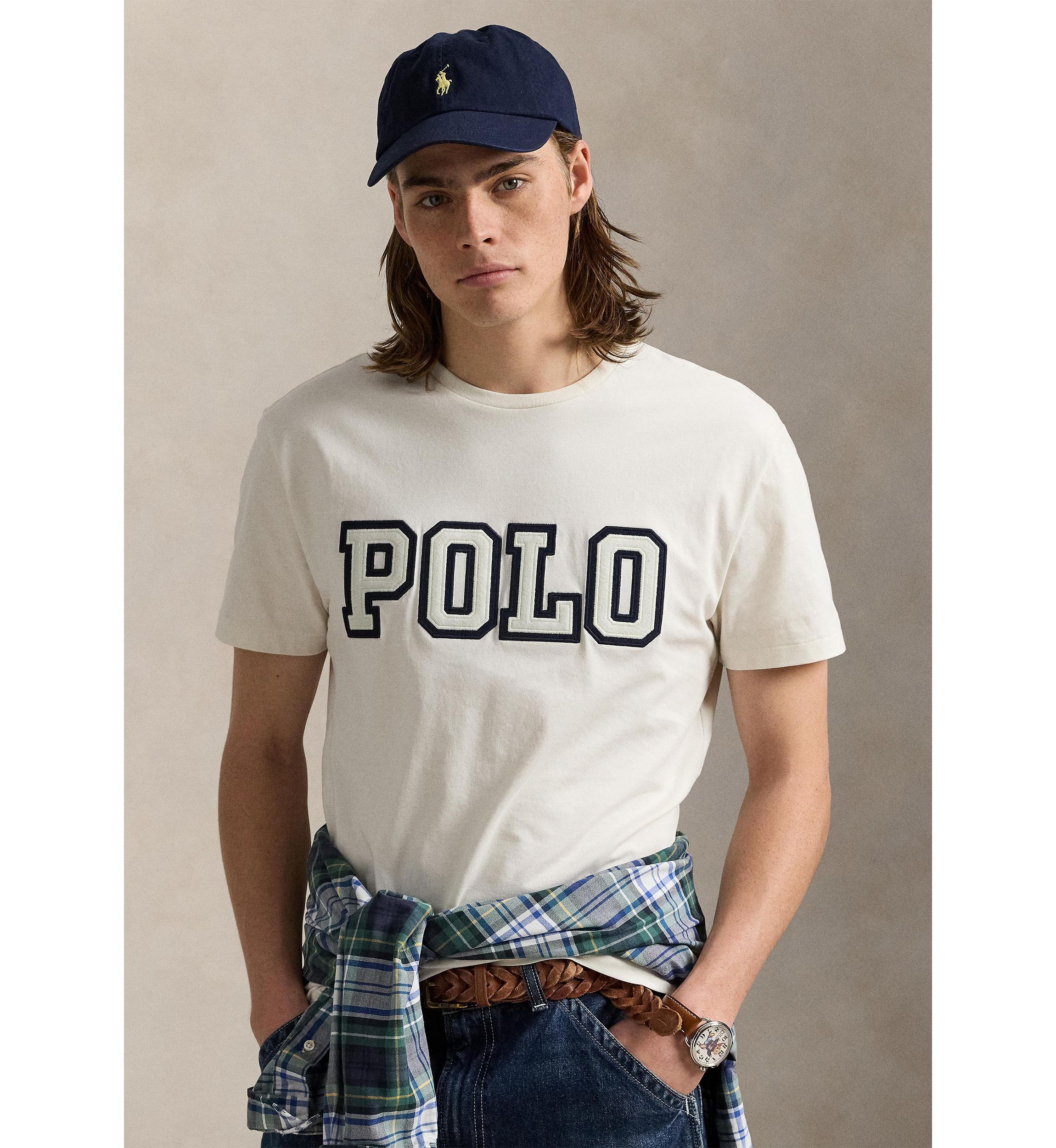 Classic Fit Logo Jersey T-Shirt