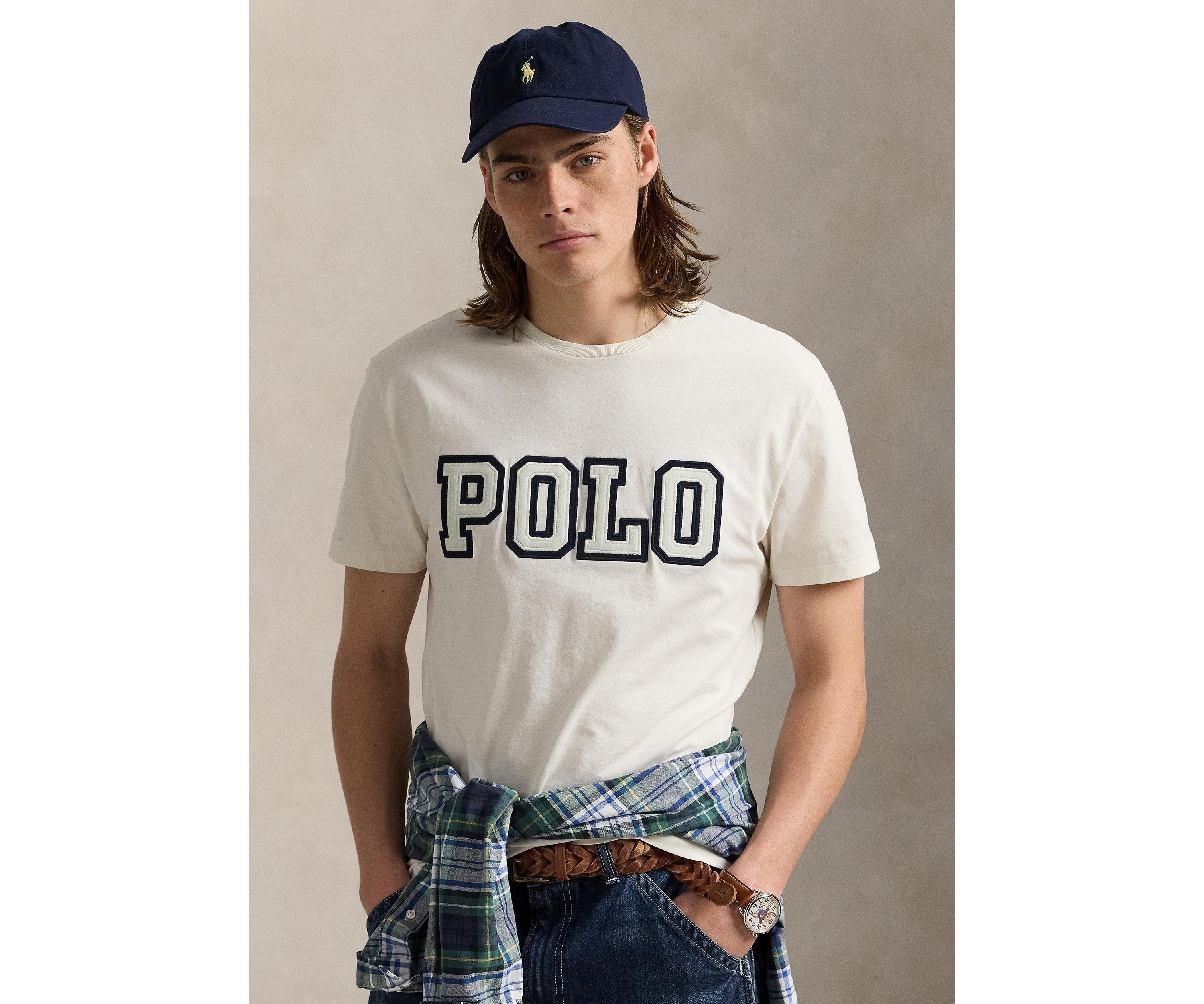 Classic Fit Logo Jersey T-Shirt