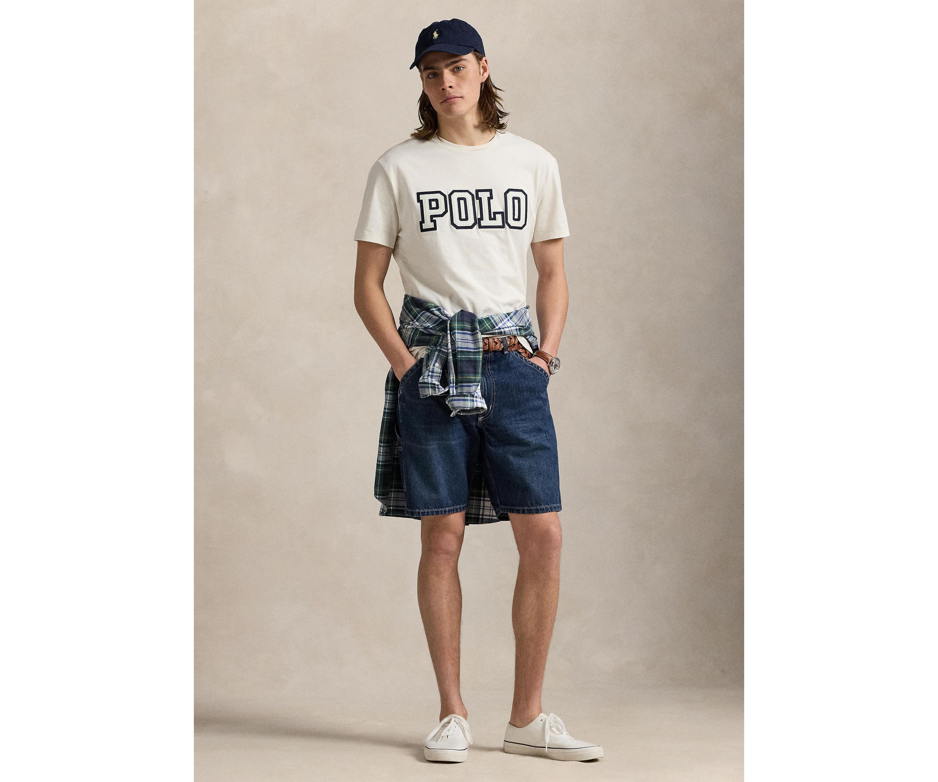 Classic Fit Logo Jersey T-Shirt
