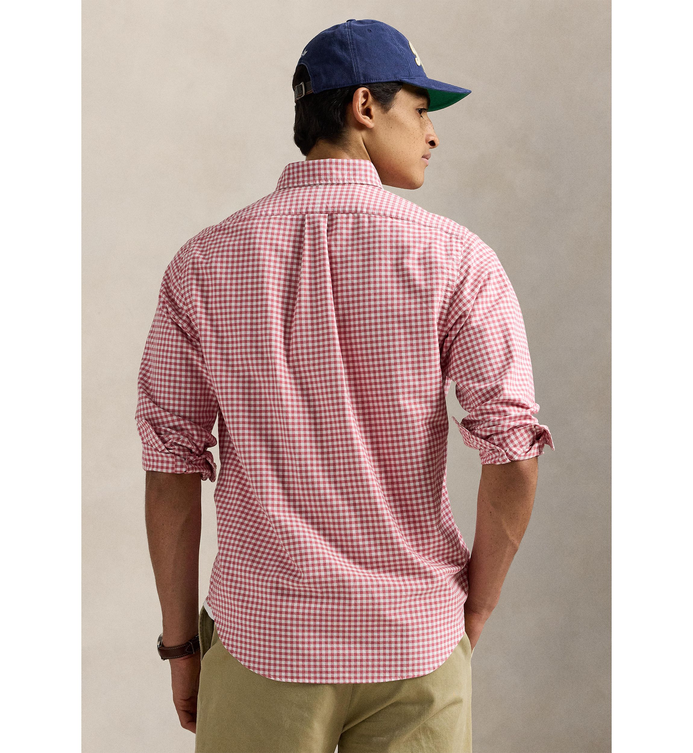 Classic Fit Gingham Oxford Shirt