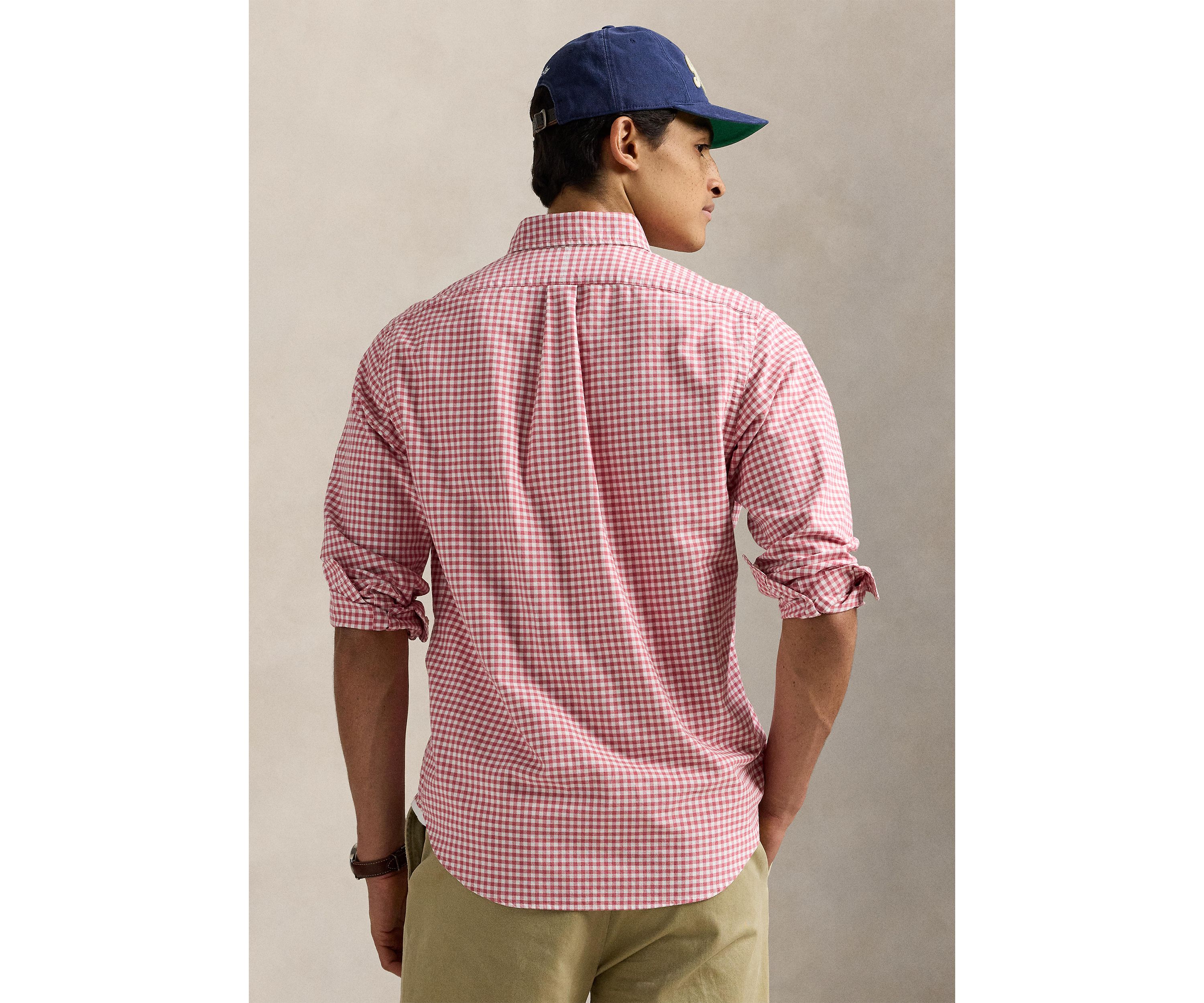 Classic Fit Gingham Oxford Shirt