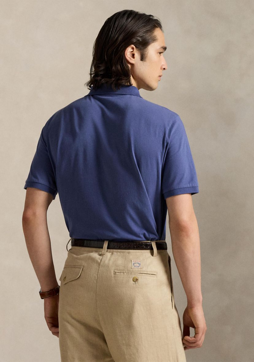 Classic Fit Jersey Pocket Polo Shirt