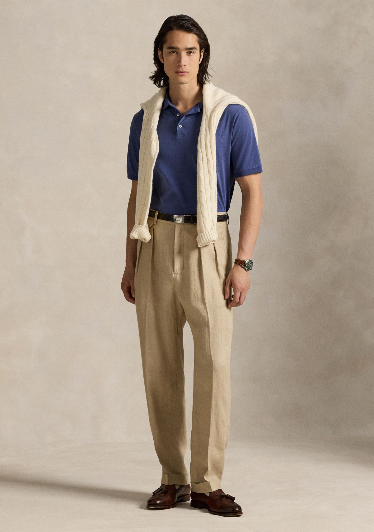 Classic Fit Jersey Pocket Polo Shirt