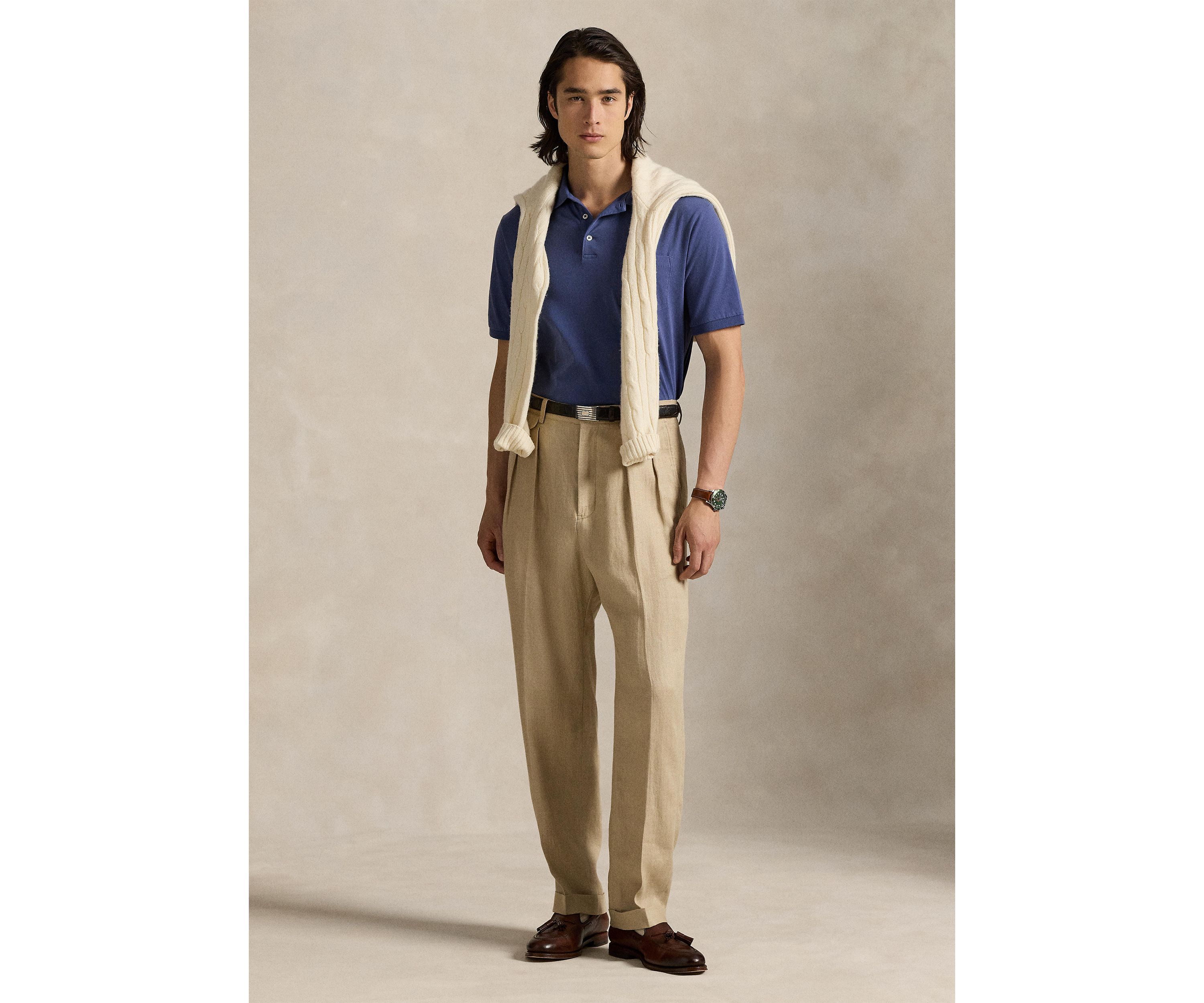 Classic Fit Jersey Pocket Polo Shirt