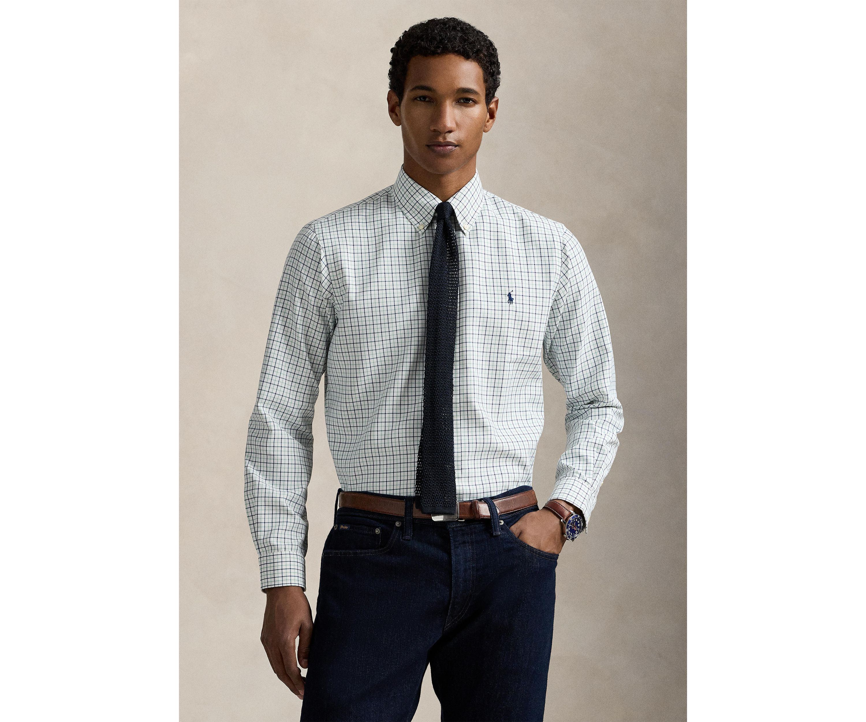 Classic Fit Performance Oxford Shirt