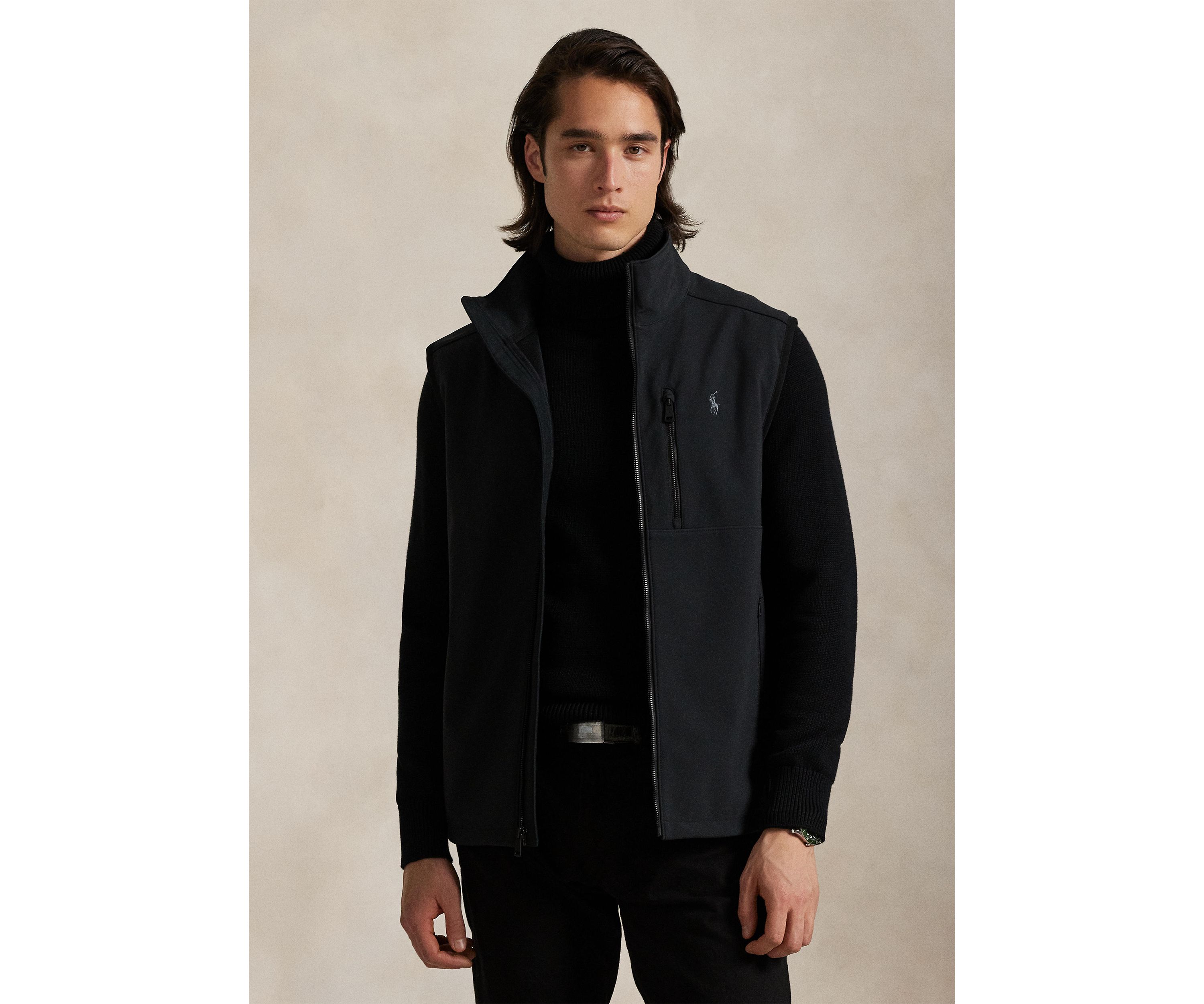 Softshell Mock Neck Vest