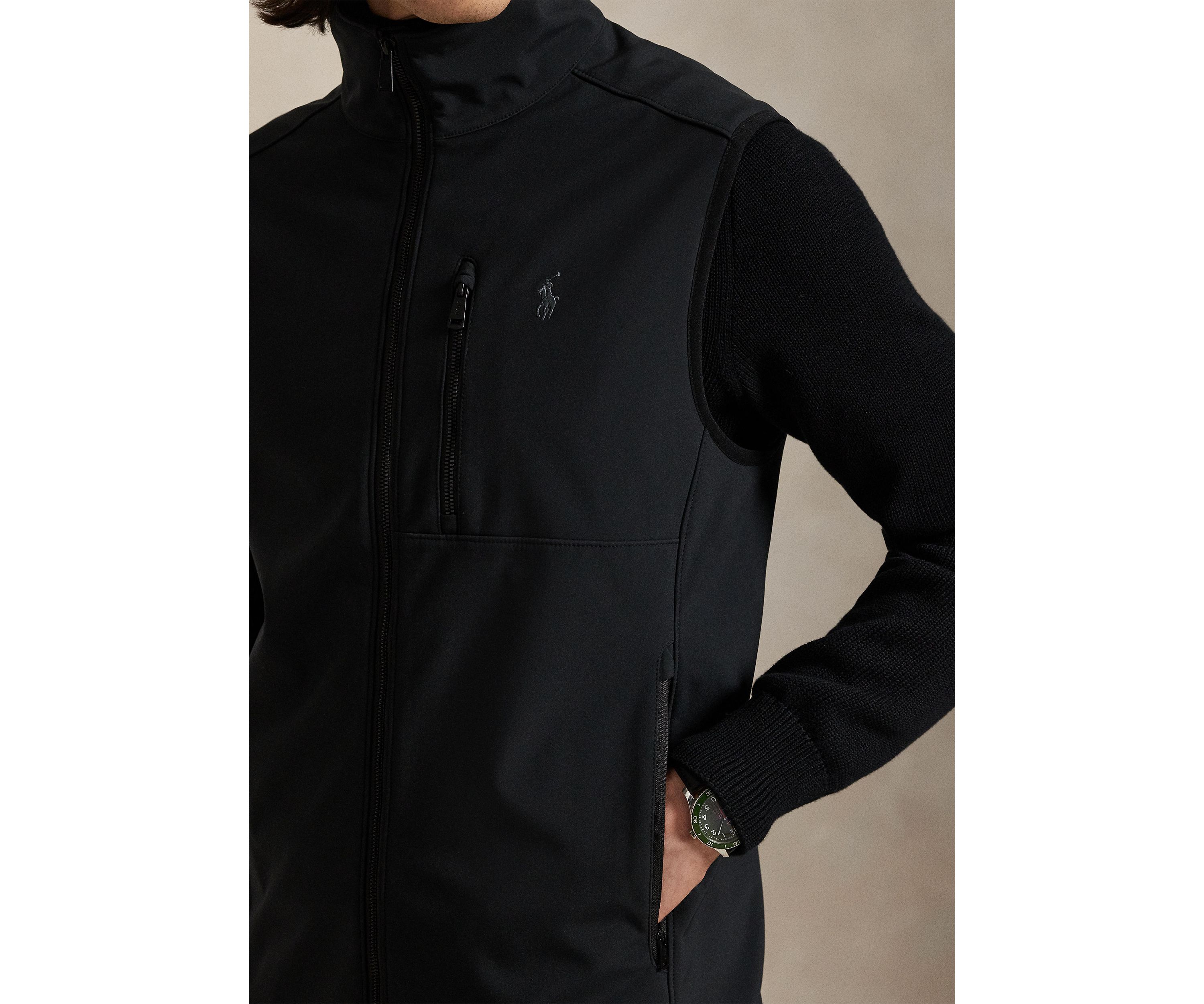 Softshell Mock Neck Vest