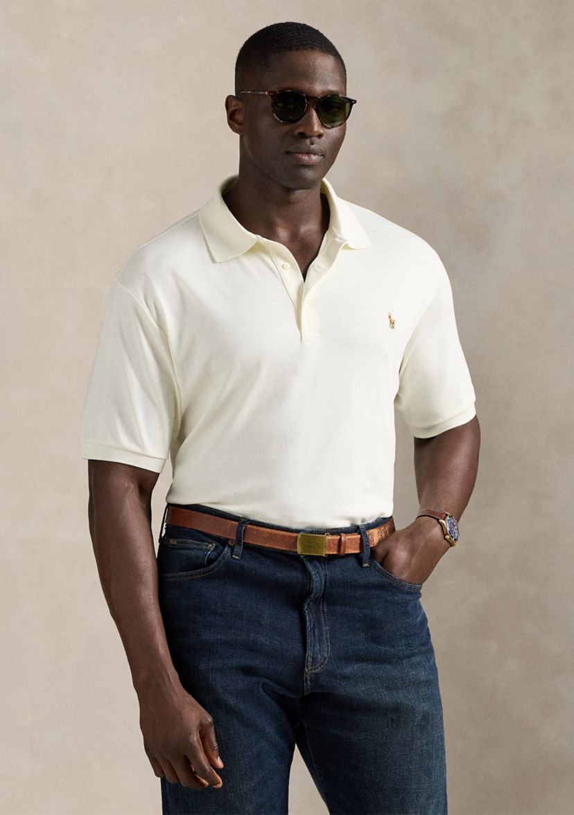 Big & Tall Soft Cotton Polo Shirt
