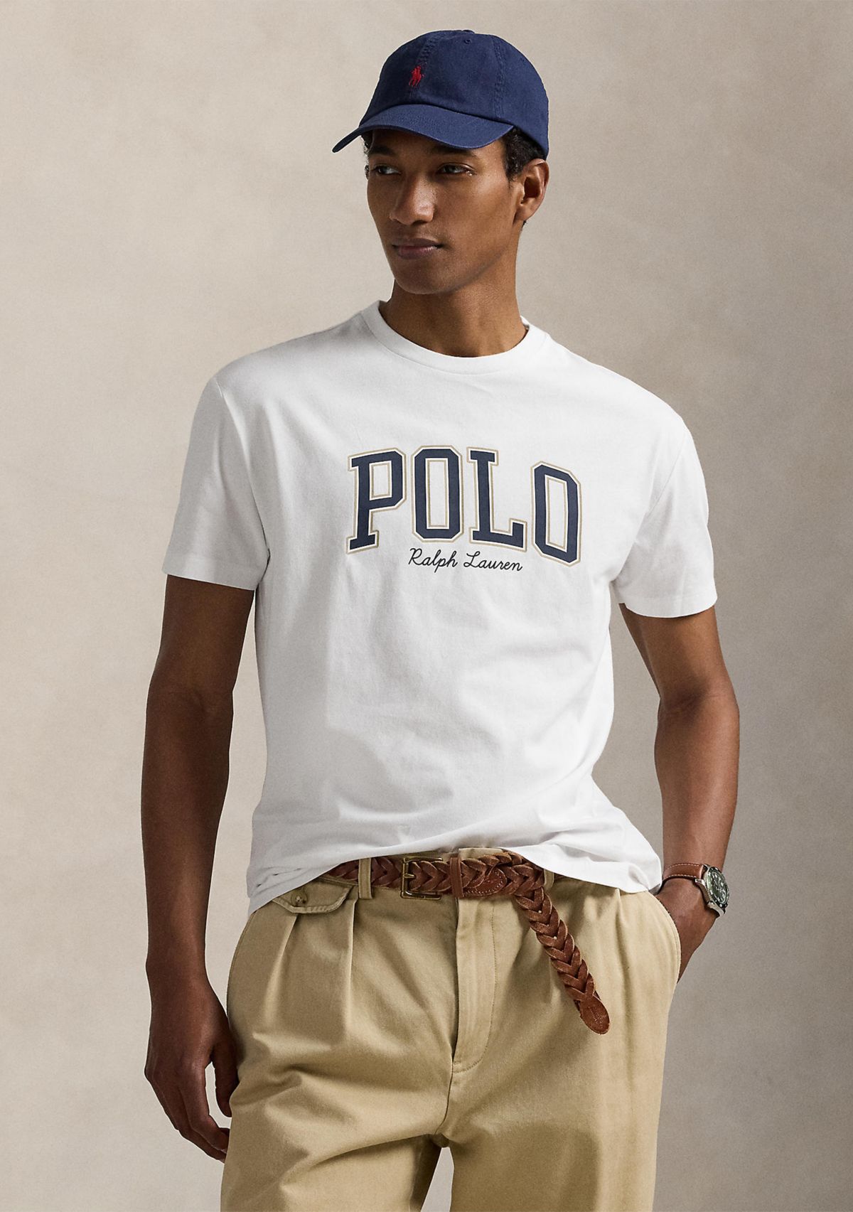 Classic Fit Logo Jersey T-Shirt