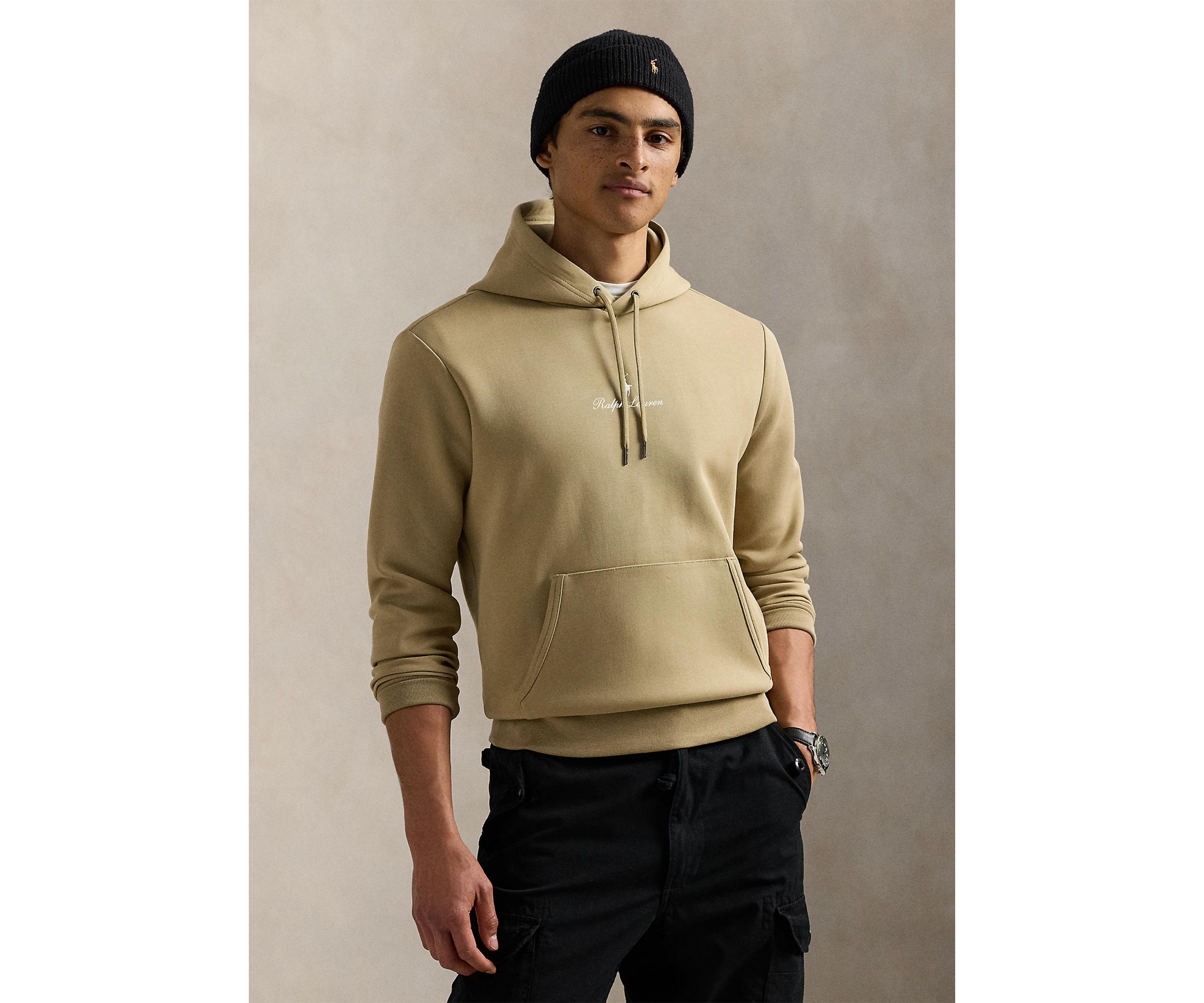 Logo Double Knit Hoodie