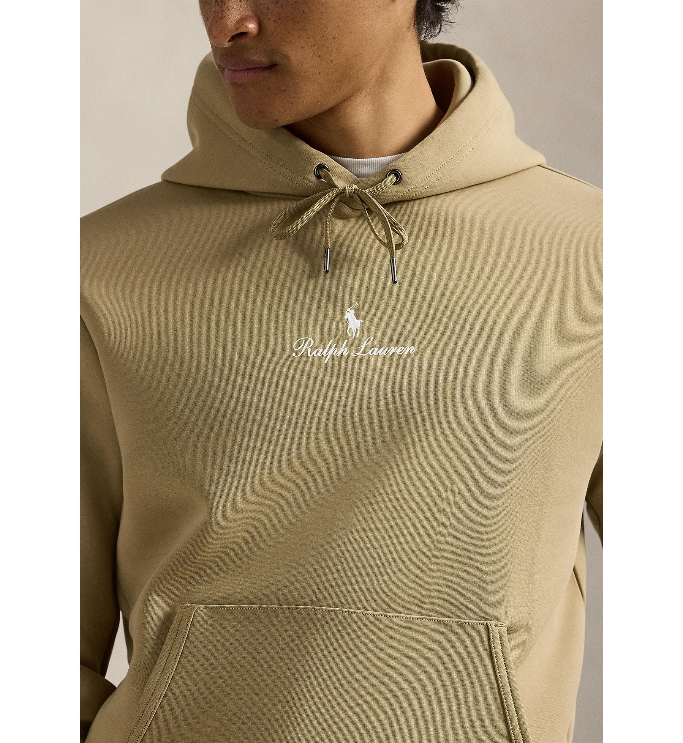 Logo Double Knit Hoodie