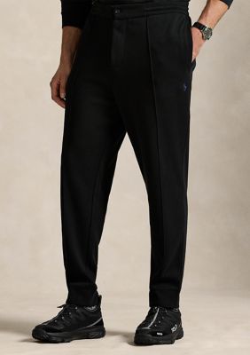 Polo Ralph Lauren Big & Tall Double-Knit Jogger Pants, Black, 3X Big